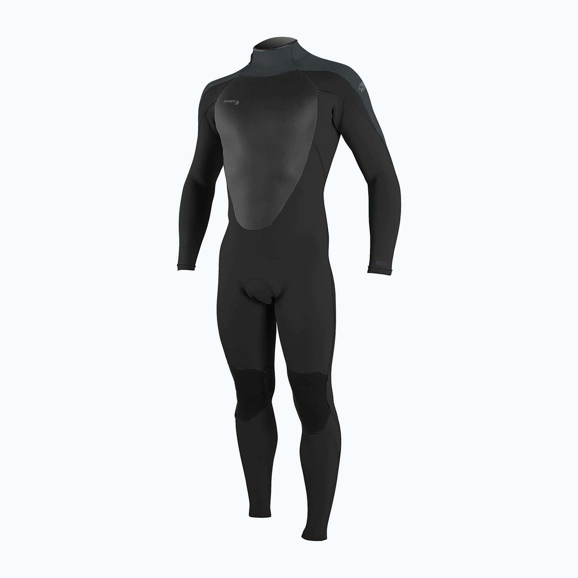 Pianka do pływania męska O'Neill Epic 4/3 mm Back Zip Full black/gunmetal/dayglo 