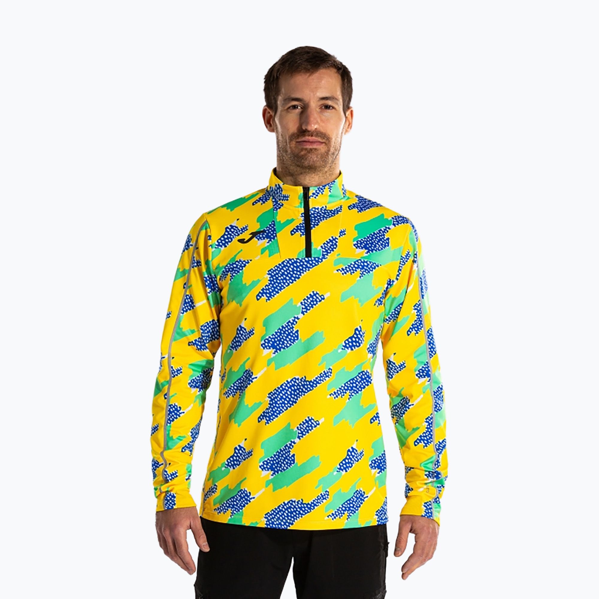 Bluza do biegania męska Joma R-Trail Nature yellow 