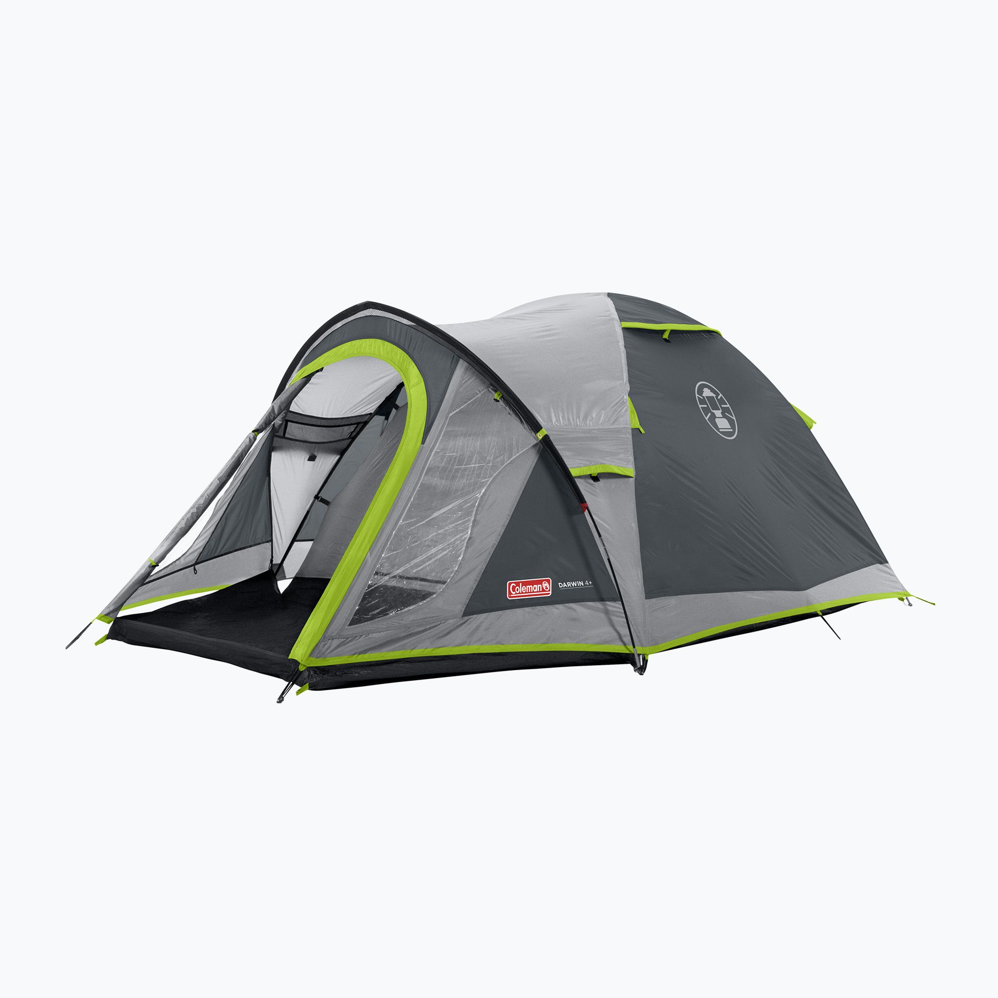 Namiot kempingowy 4-osobowy Coleman Darwin 4+ black/grey 
