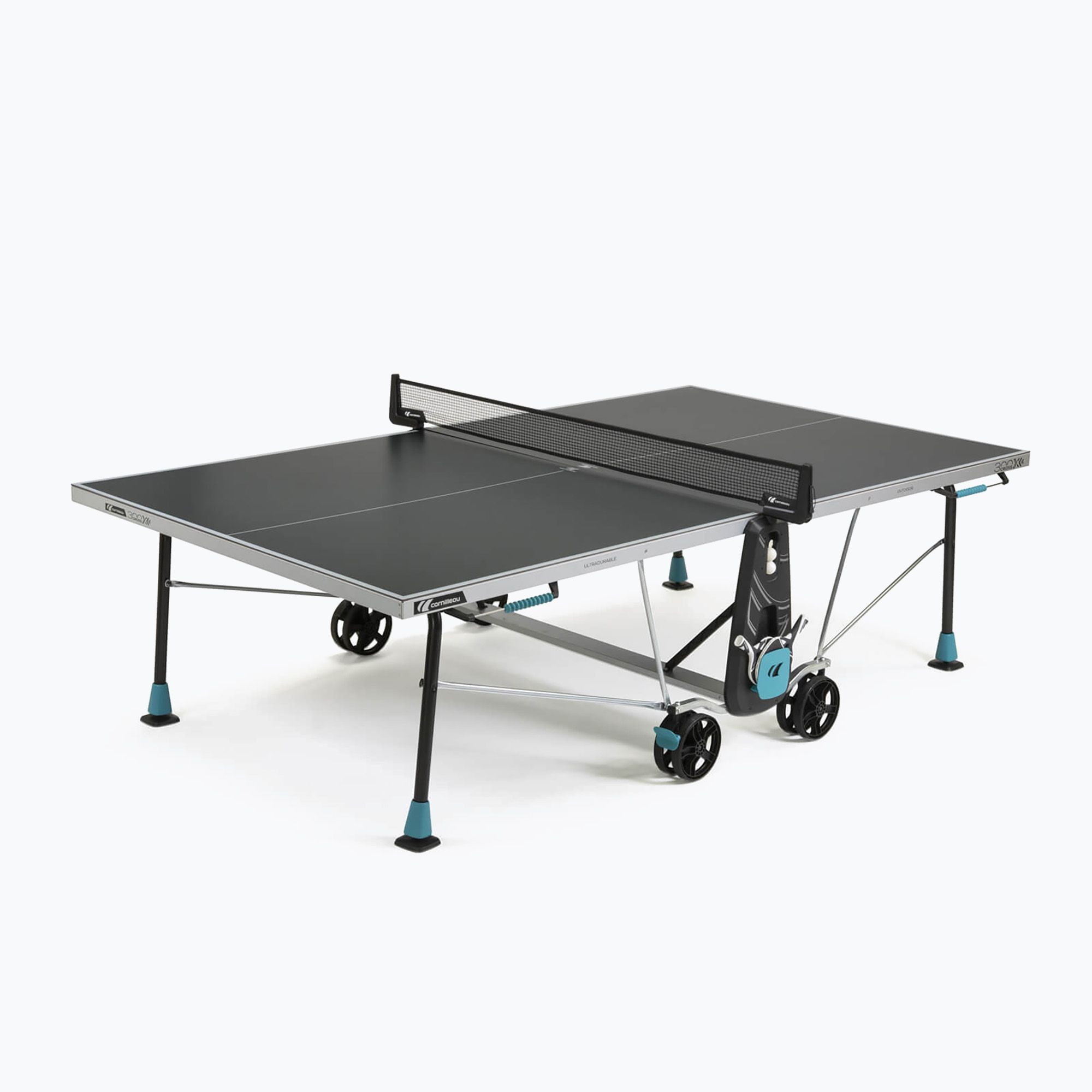 Stół do tenisa stołowego Cornilleau 300X Outdoor szary 