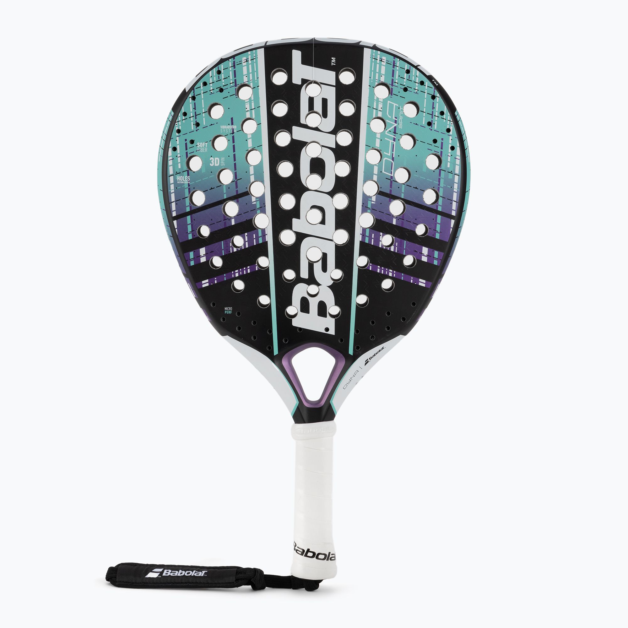 Rakieta do padla damska Babolat Dyna Spirit black/blue/purple 