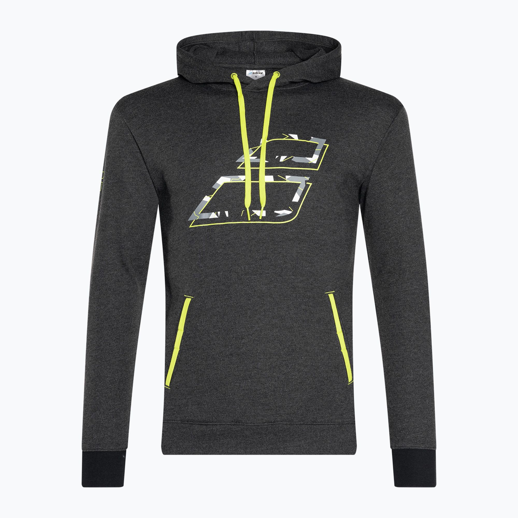 Bluza tenisowa męska Babolat Aero Hood black heather 