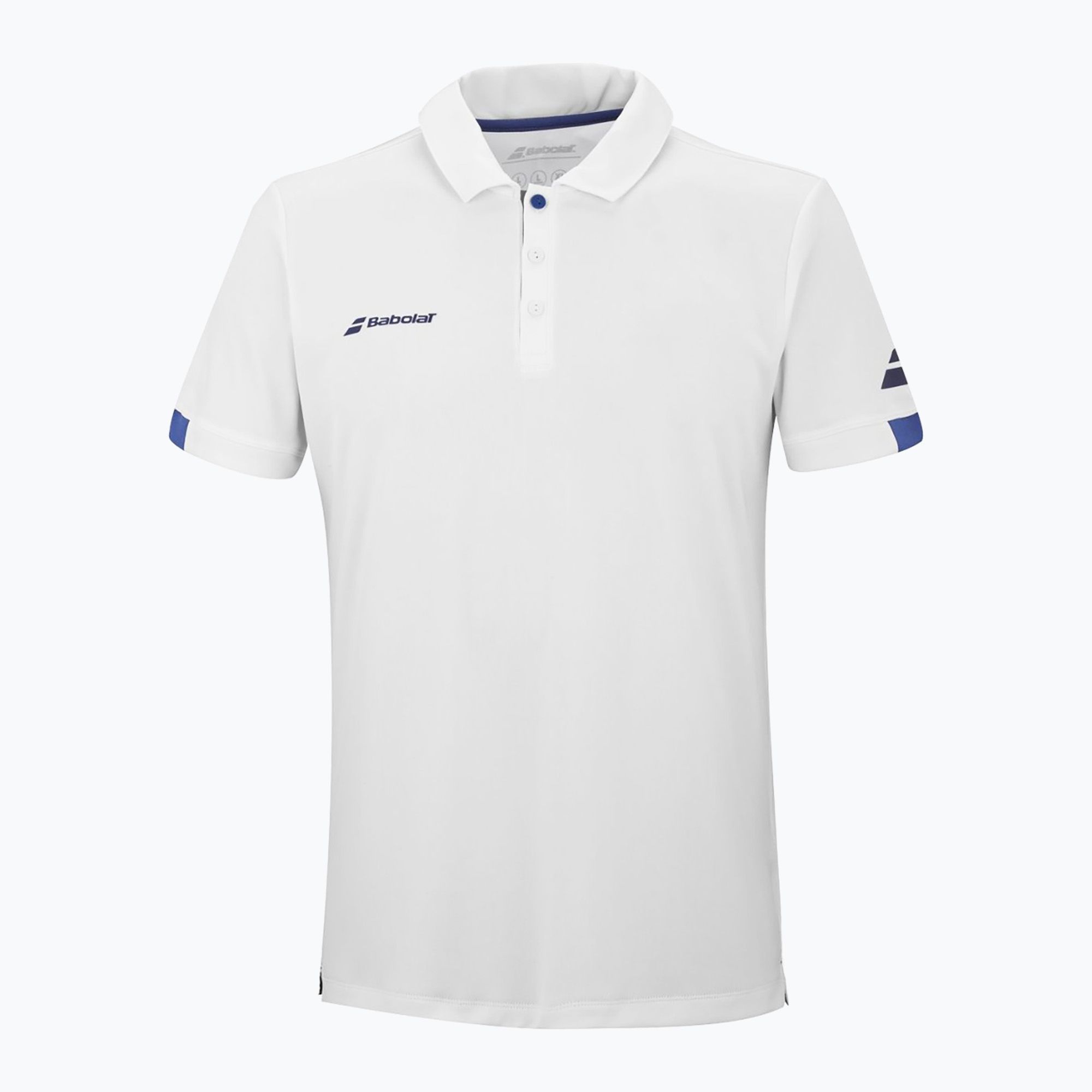 Koszulka polo męska Babolat Play white/white 