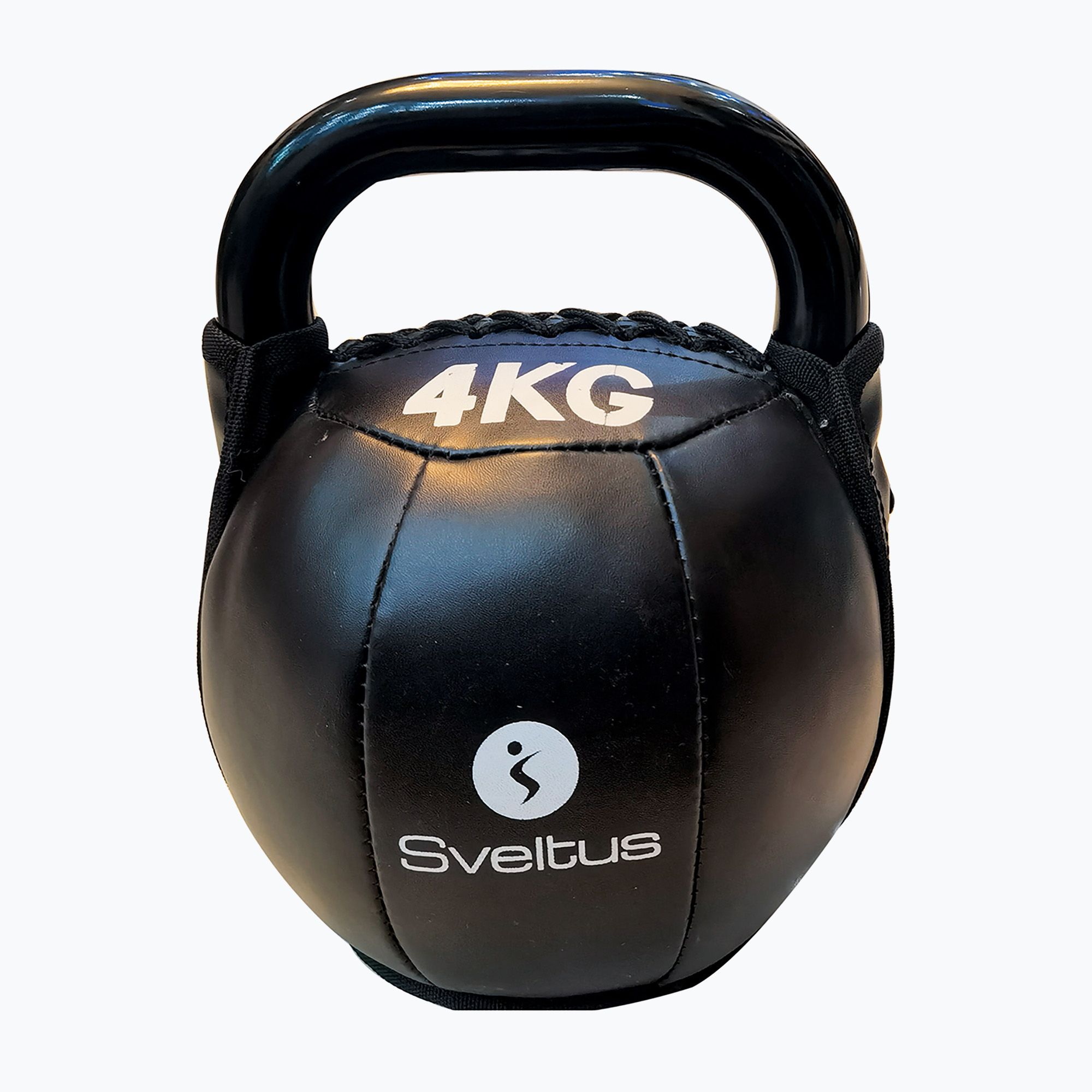 Kettlebell Sveltus Soft PU 4 kg black 