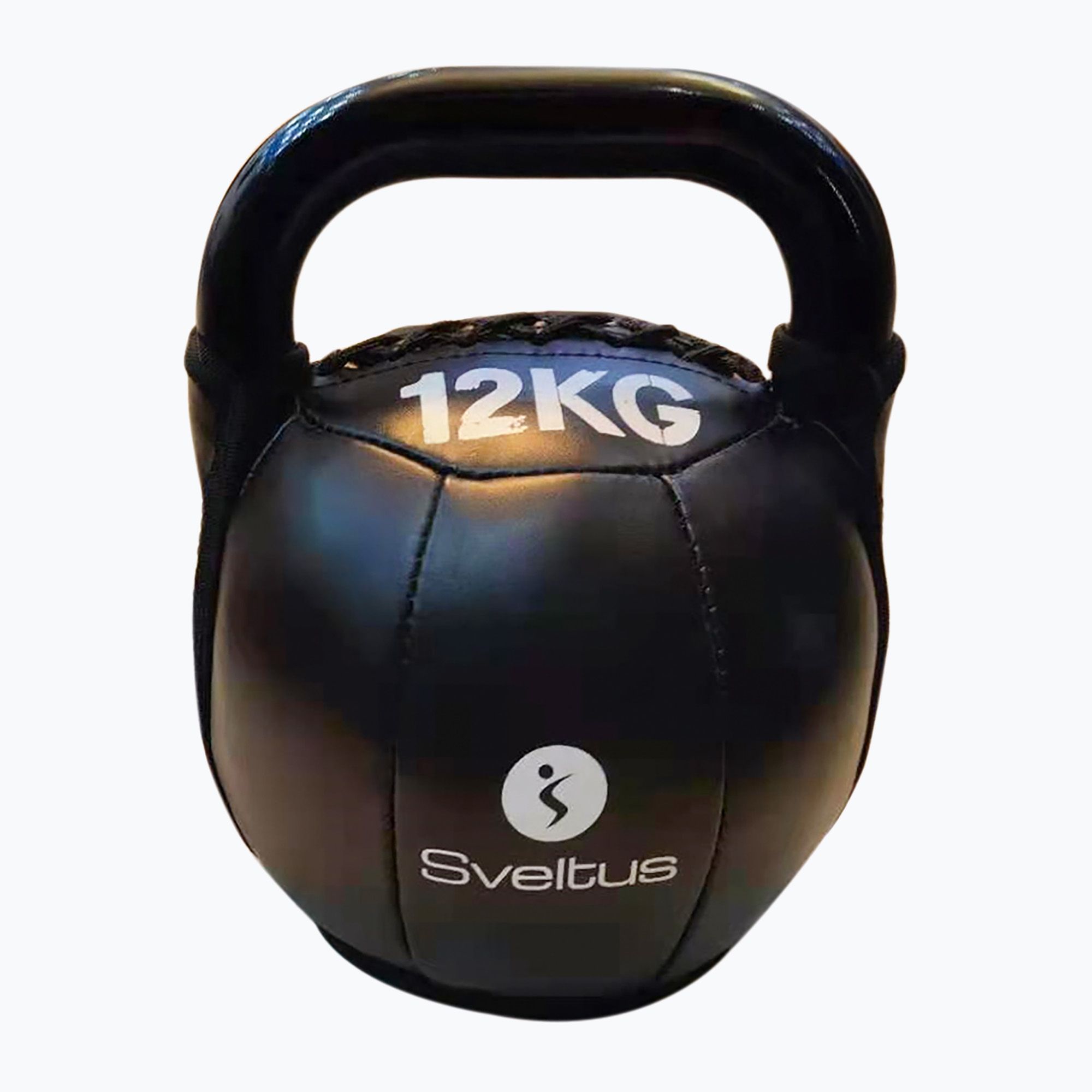 Kettlebell Sveltus Soft PU 12 kg black 