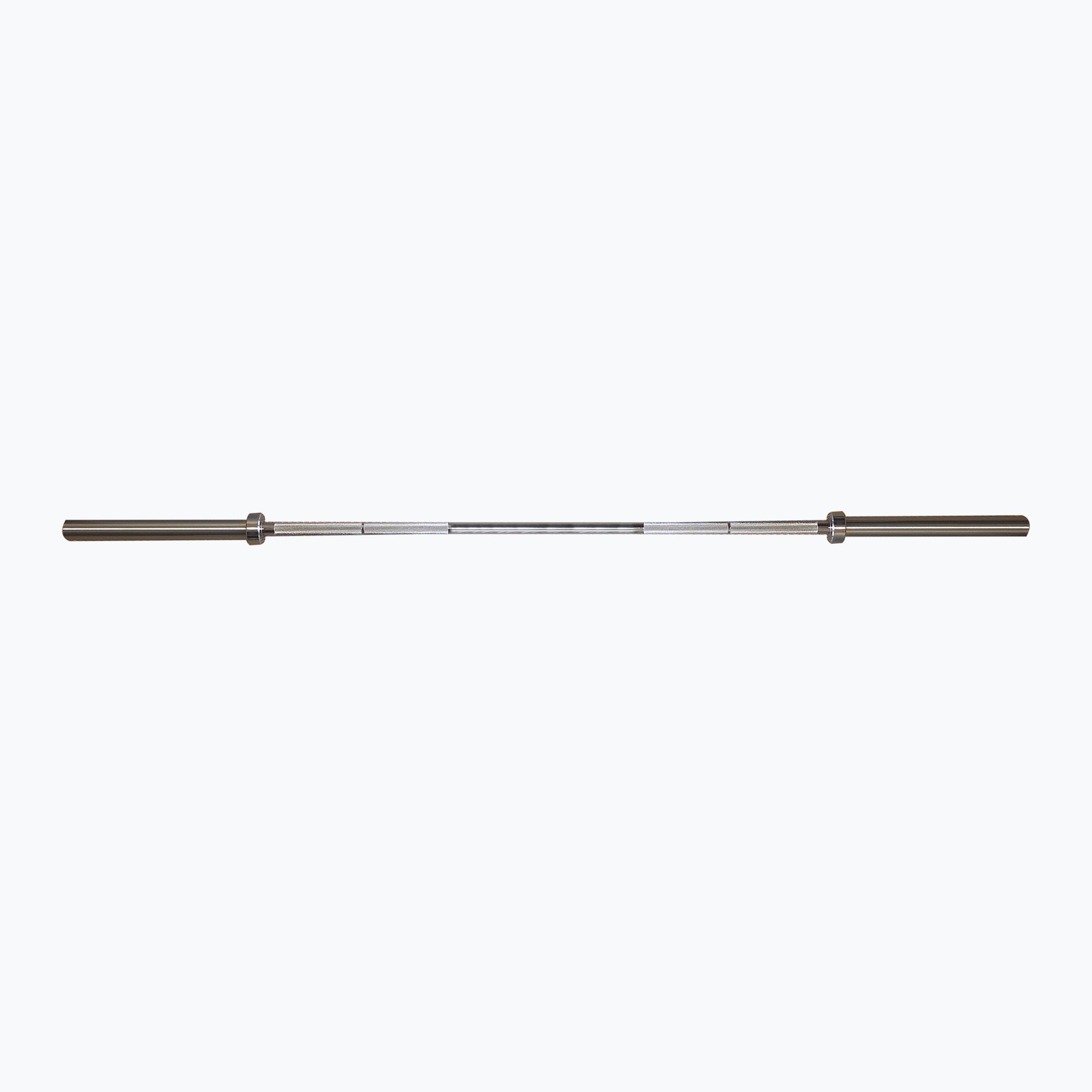 Gryf prosty Sveltus Training Bar + 2 Spring Collars 220 cm chrome 