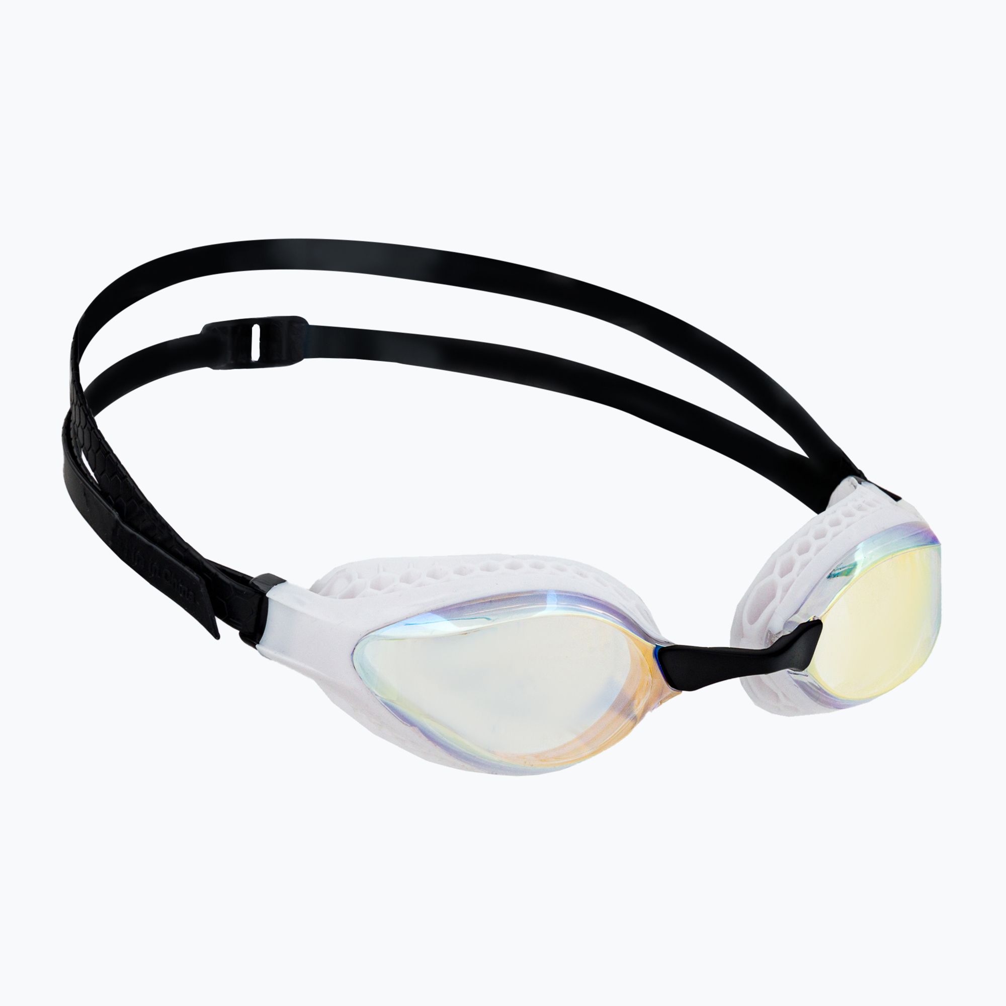 Okulary do pływania arena Air-Speed Mirror yellow copper/white 