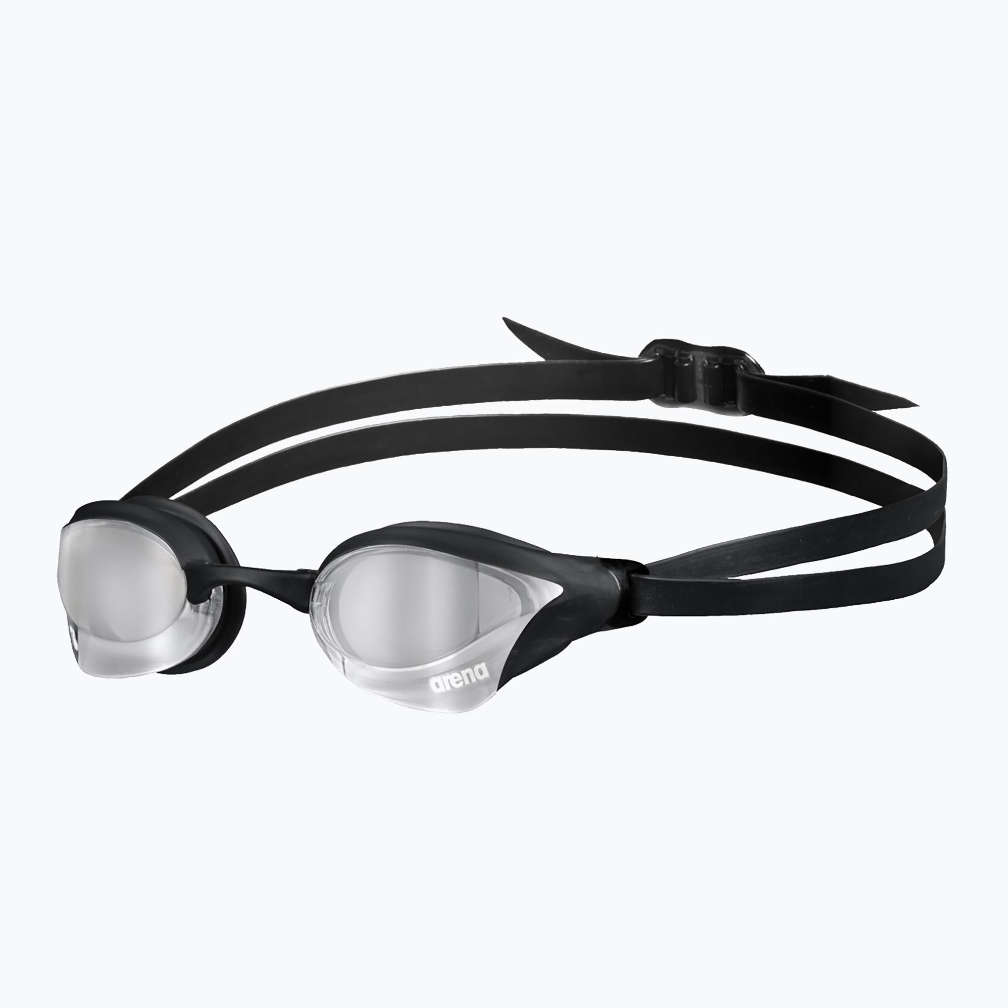 Okulary do pływania arena Cobra Core Swipe Mirror silver/black 