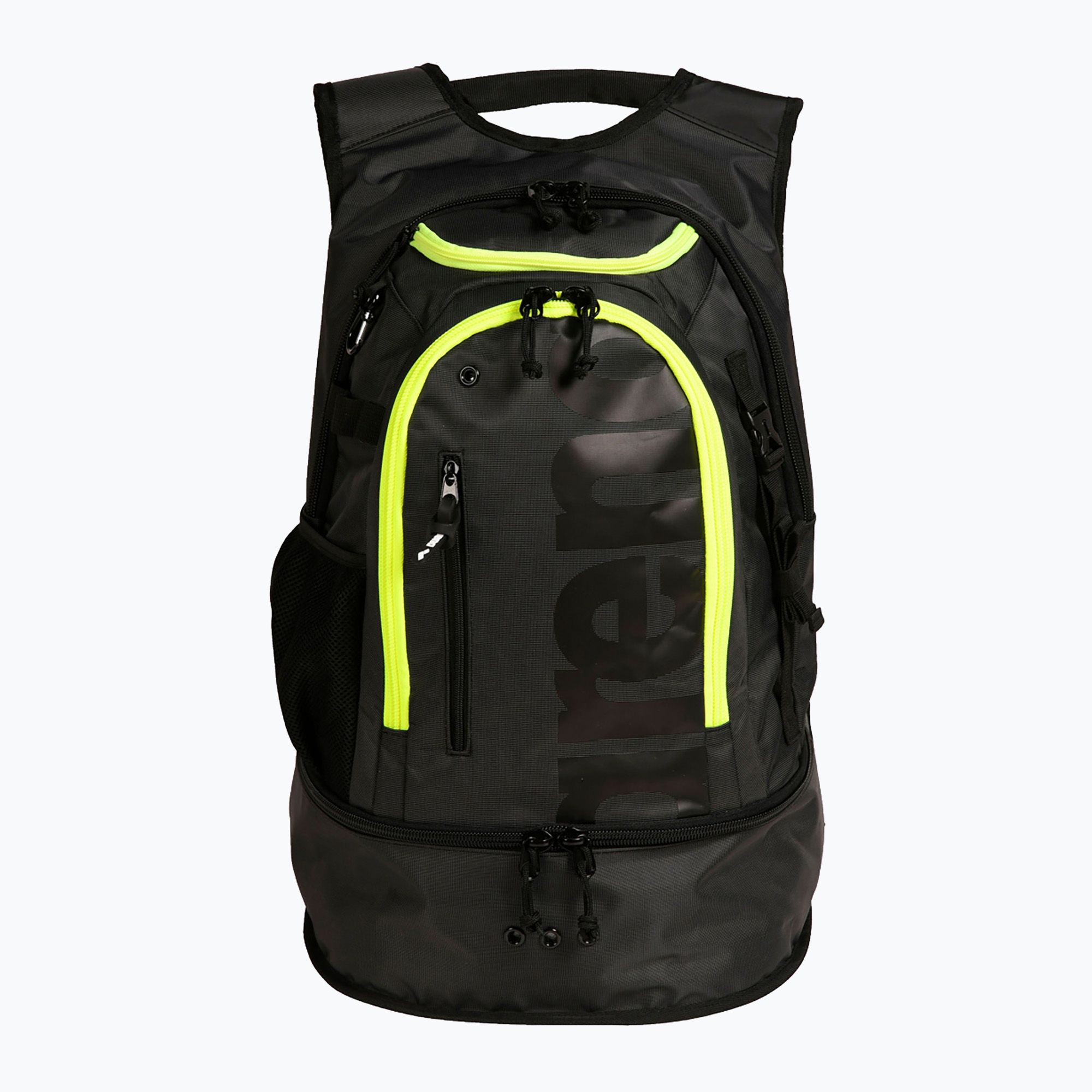 Plecak pływacki arena Fastpack 3.0 40 l dark smoke/neon yellow 