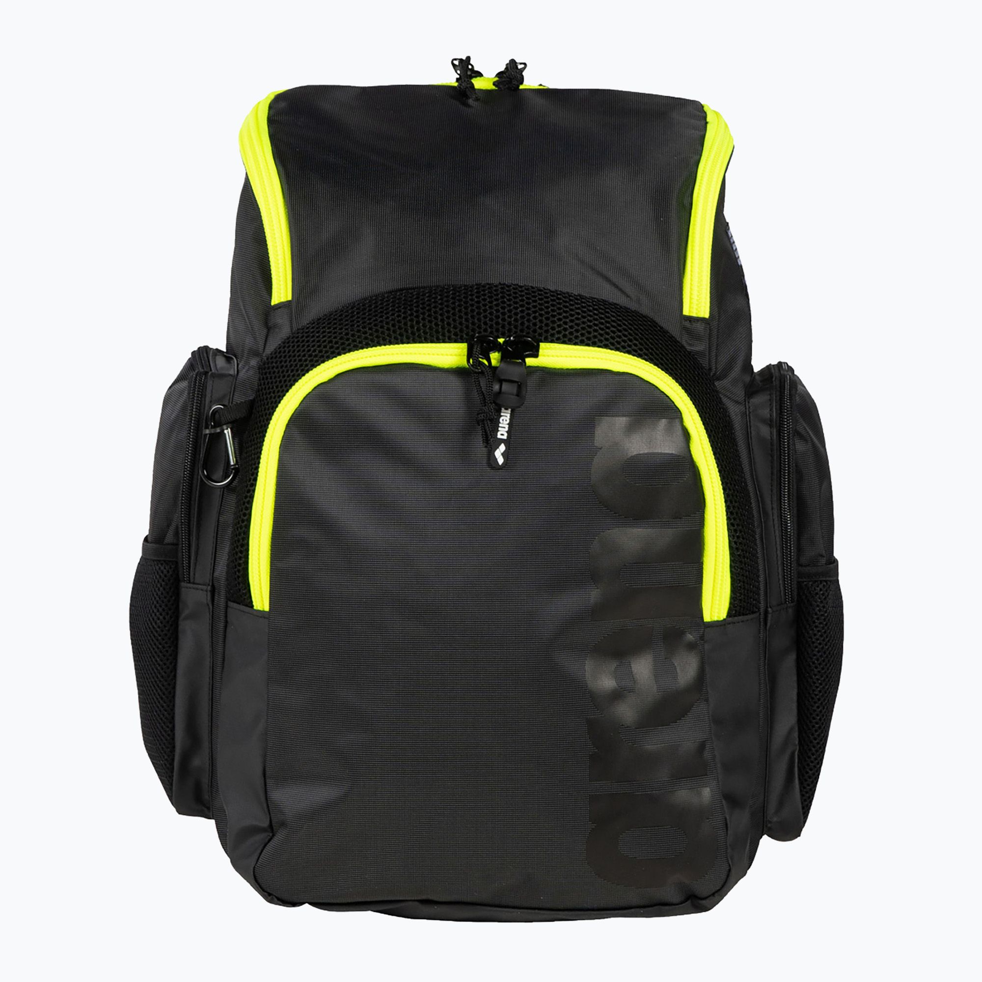 Plecak pływacki arena Spiky III 35 l dark smoke/neon yellow 