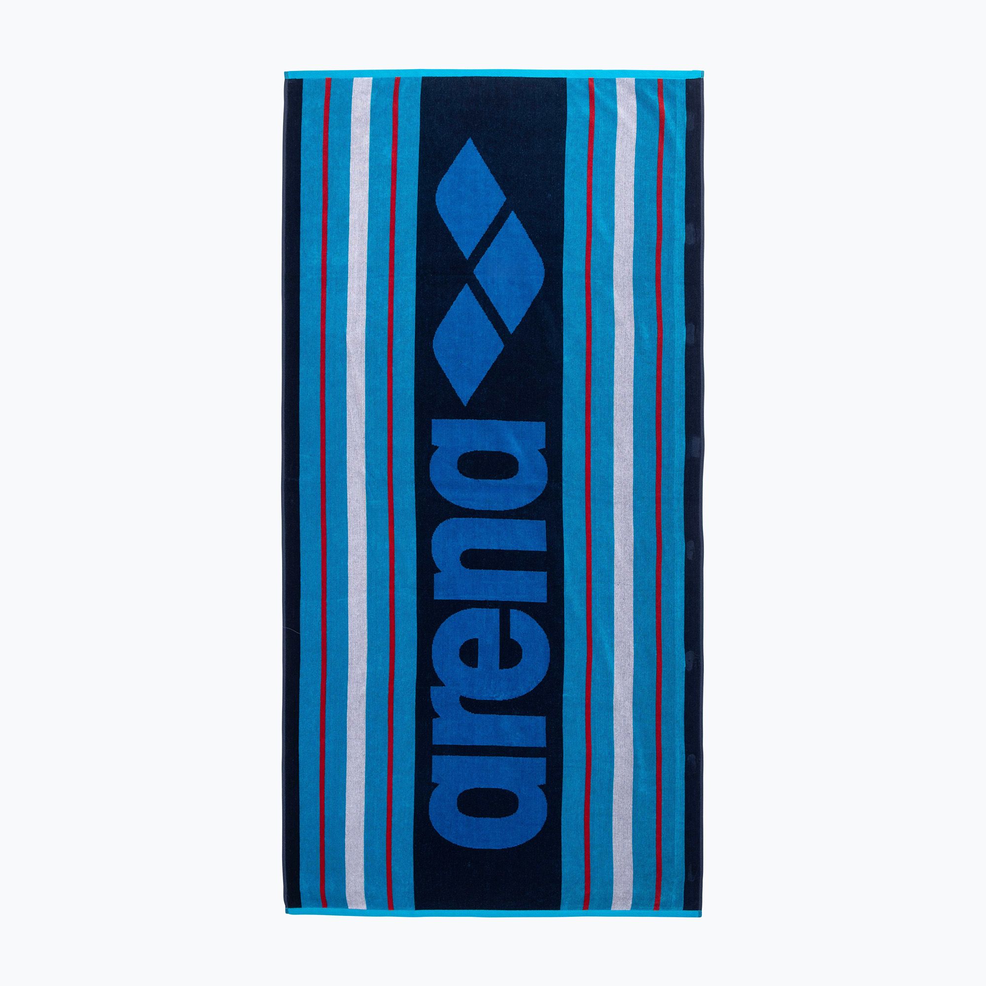 Ręcznik arena Velour navy multi 