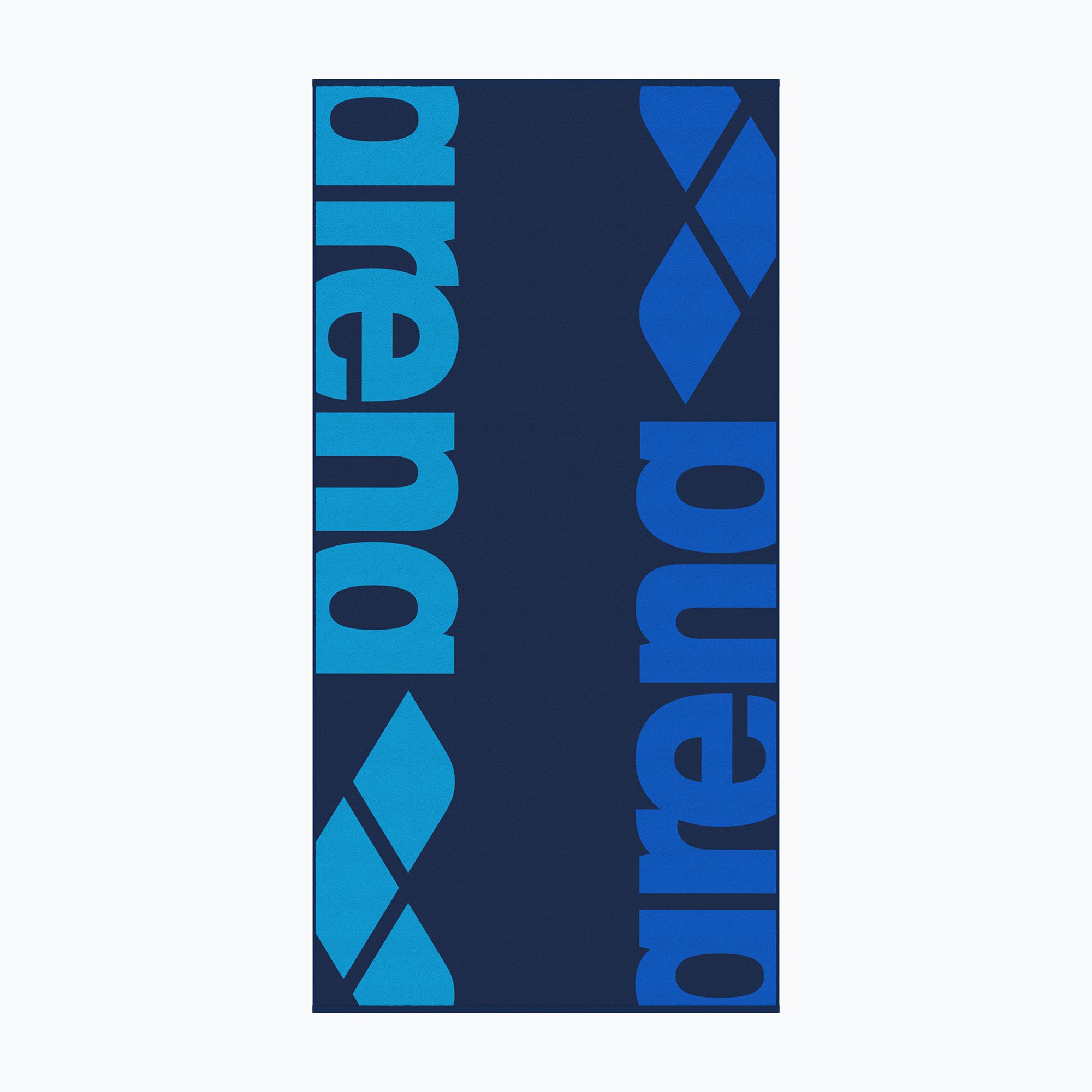 Ręcznik arena Logotype Velour navy multi 