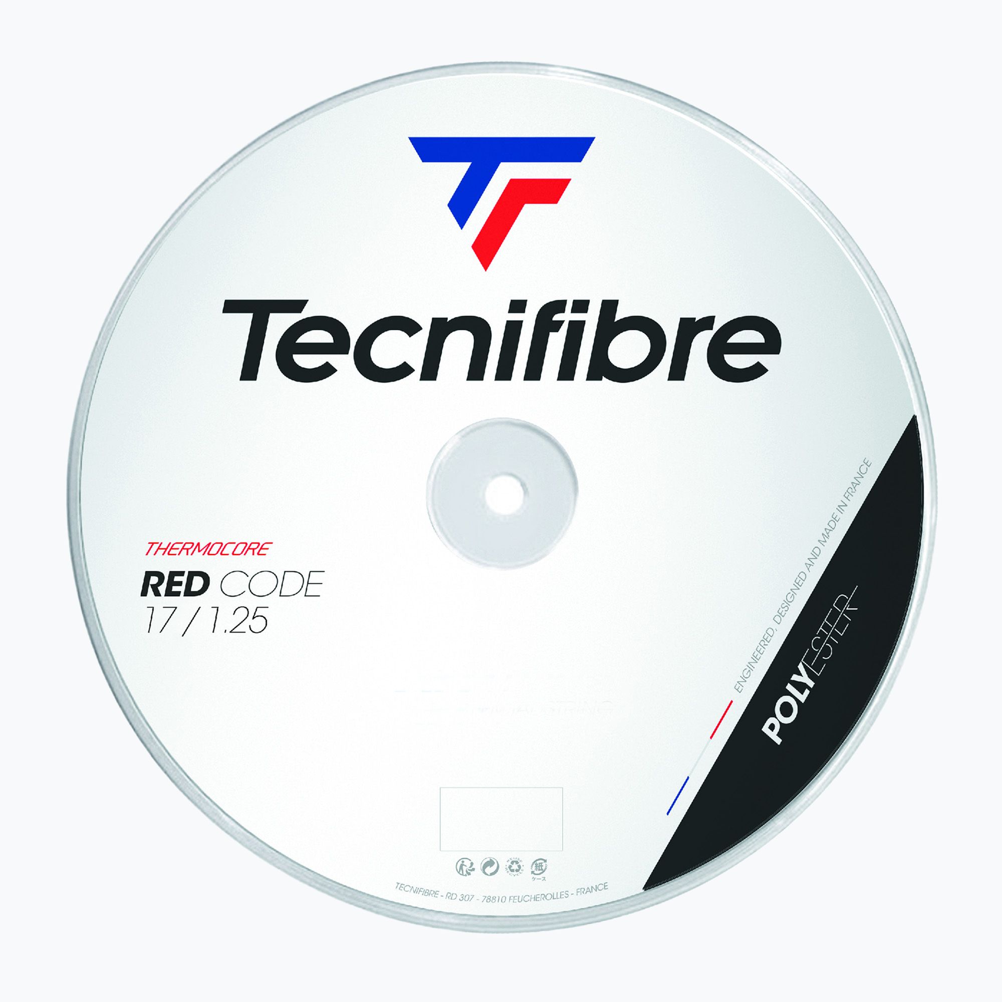 Naciąg tenisowy Tecnifibre Red Code Reel 200m red 