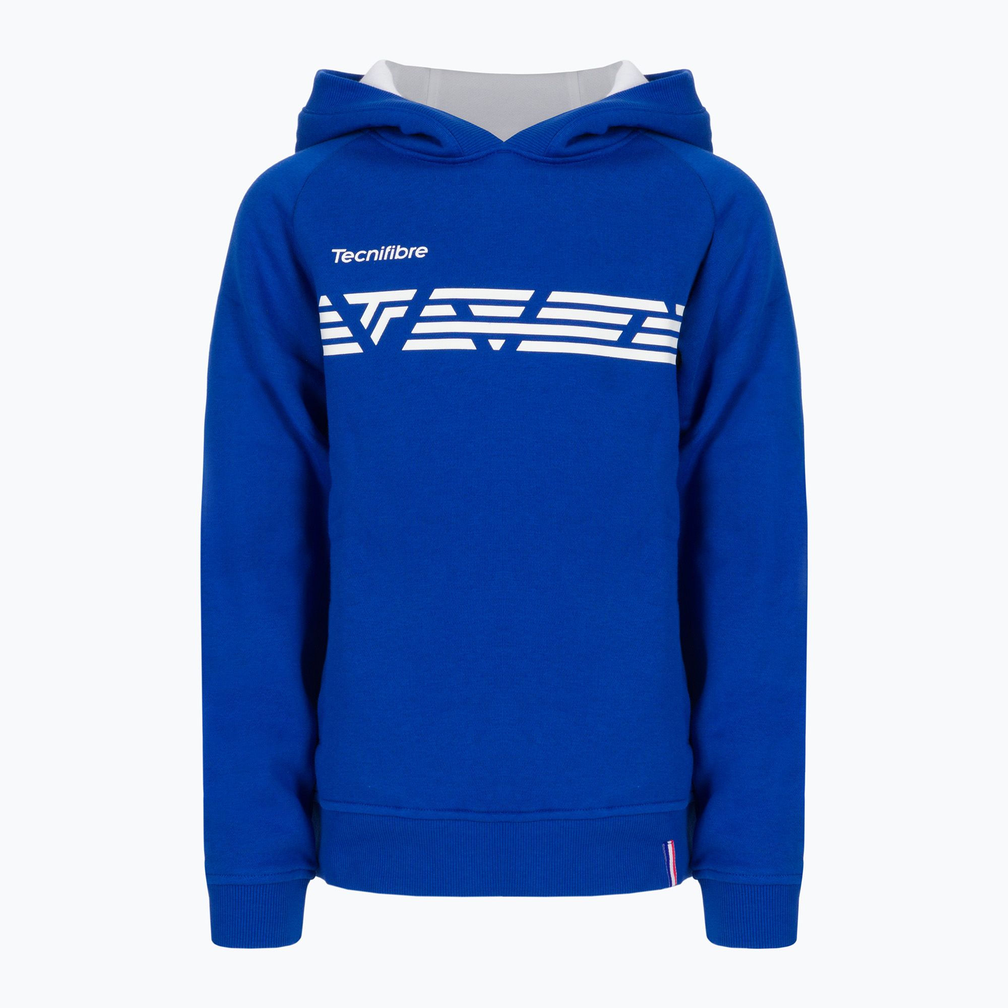 Bluza tenisowa dziecięca Tecnifibre 21LAHO Fleece Hoodie Jr royal 