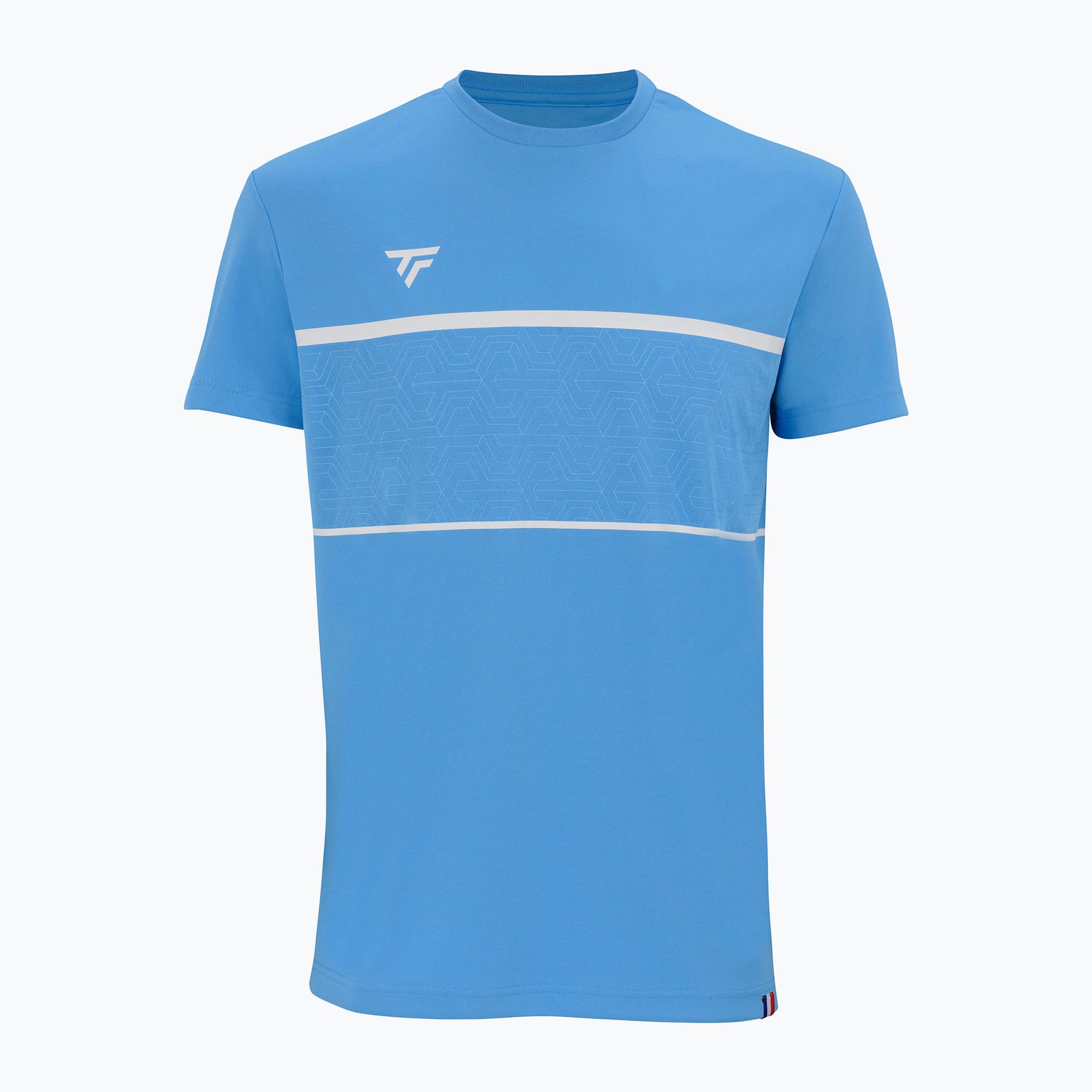 Koszulka tenisowa dziecięca Tecnifibre Team Tech Tee Jr azur 