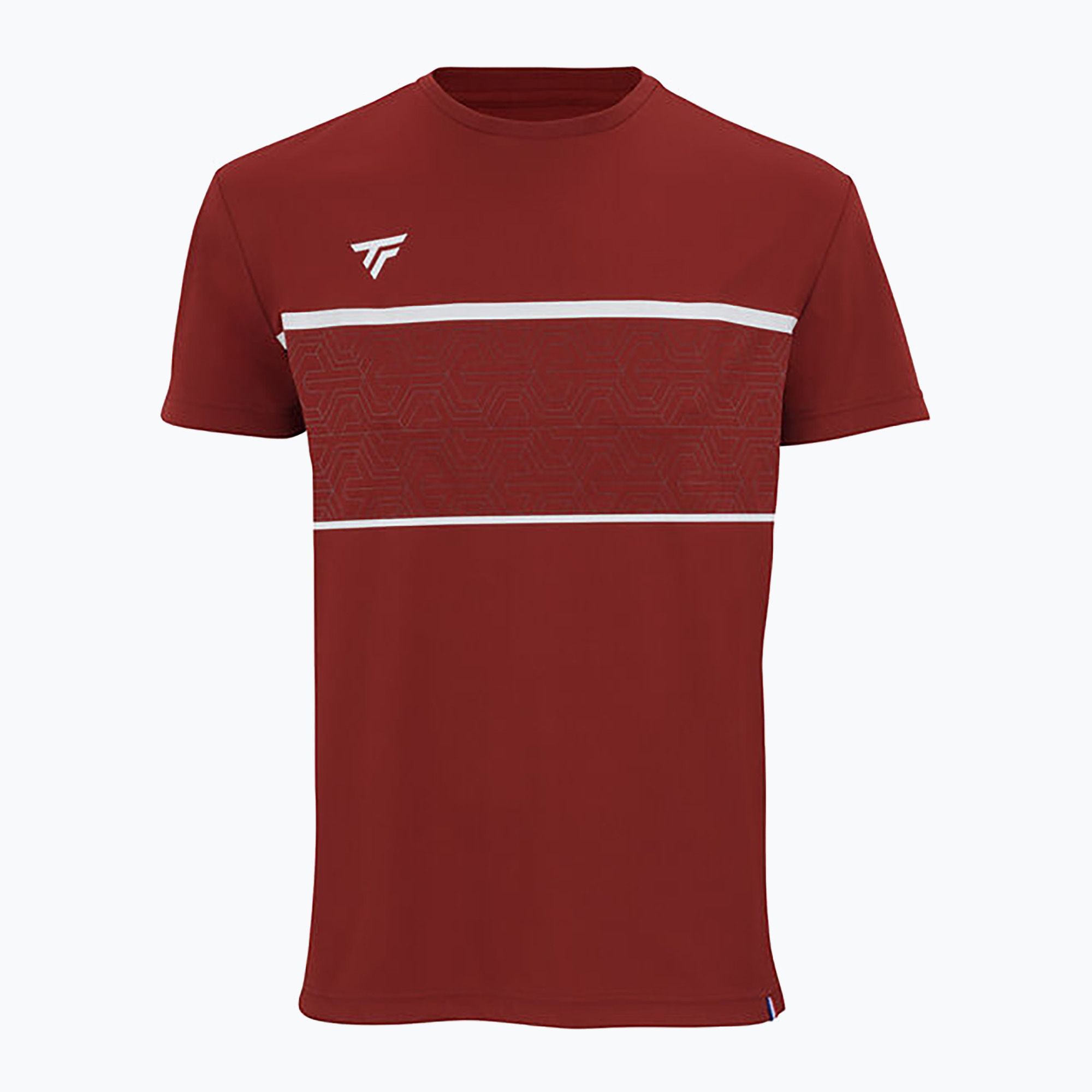 Koszulka tenisowa dziecięca Tecnifibre Team Tech Tee cardinal 