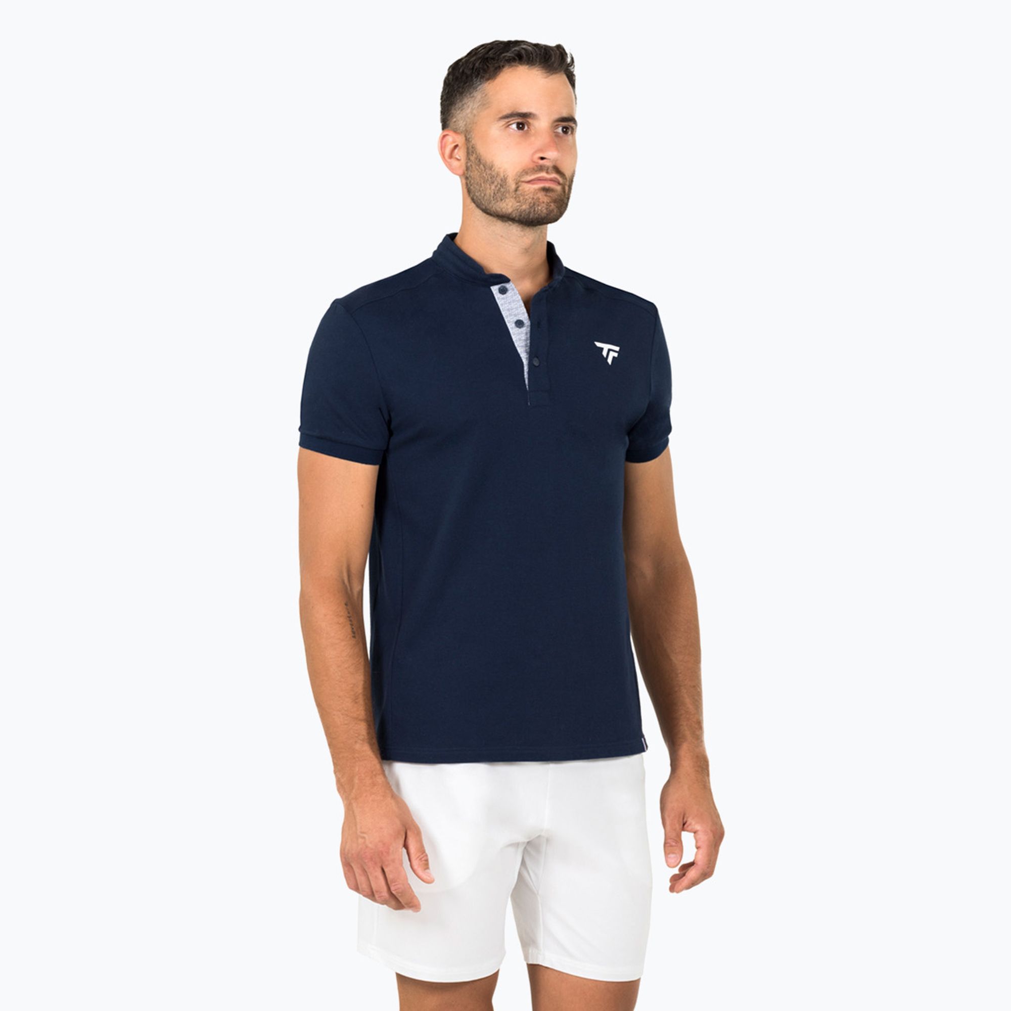 Koszulka polo męska Tecnifibre Polo Pique marine 