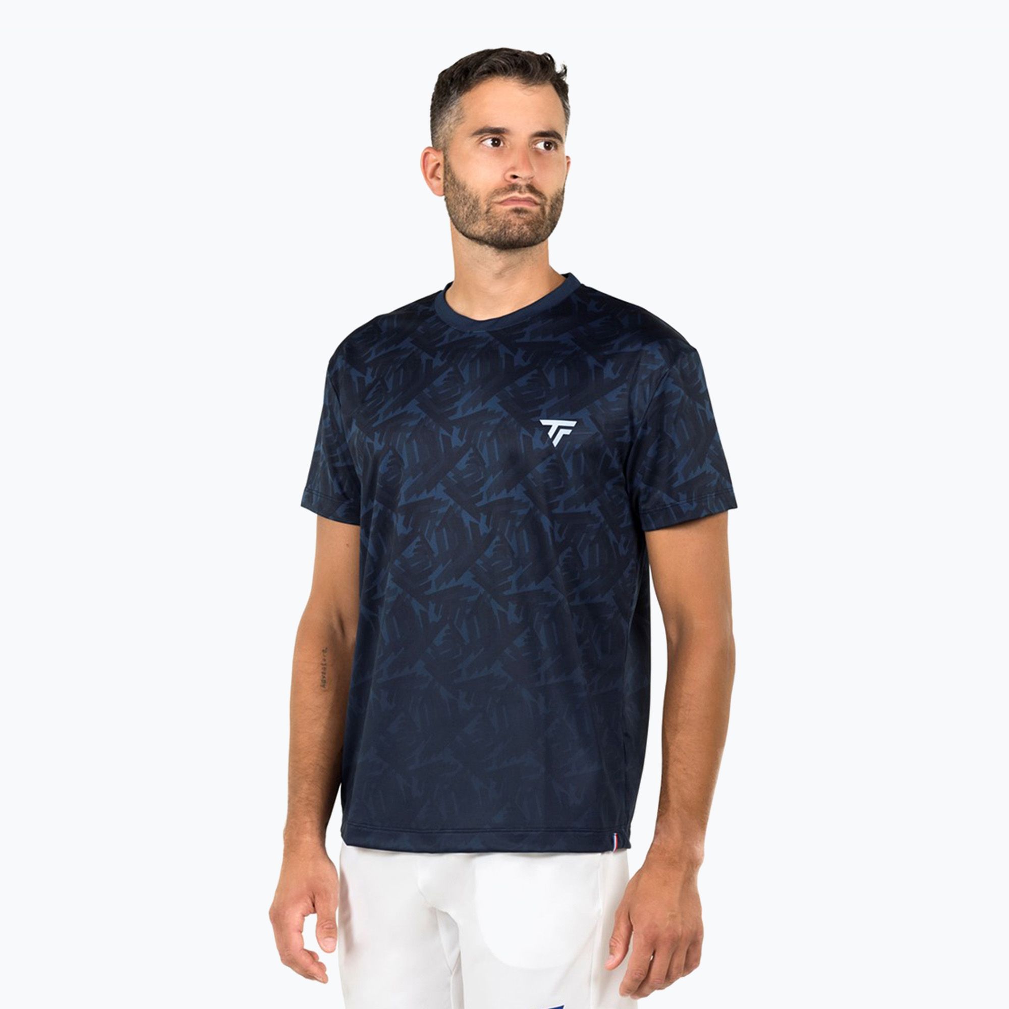 Koszulka tenisowa męska Tecnifibre X-Loop Tee marine 