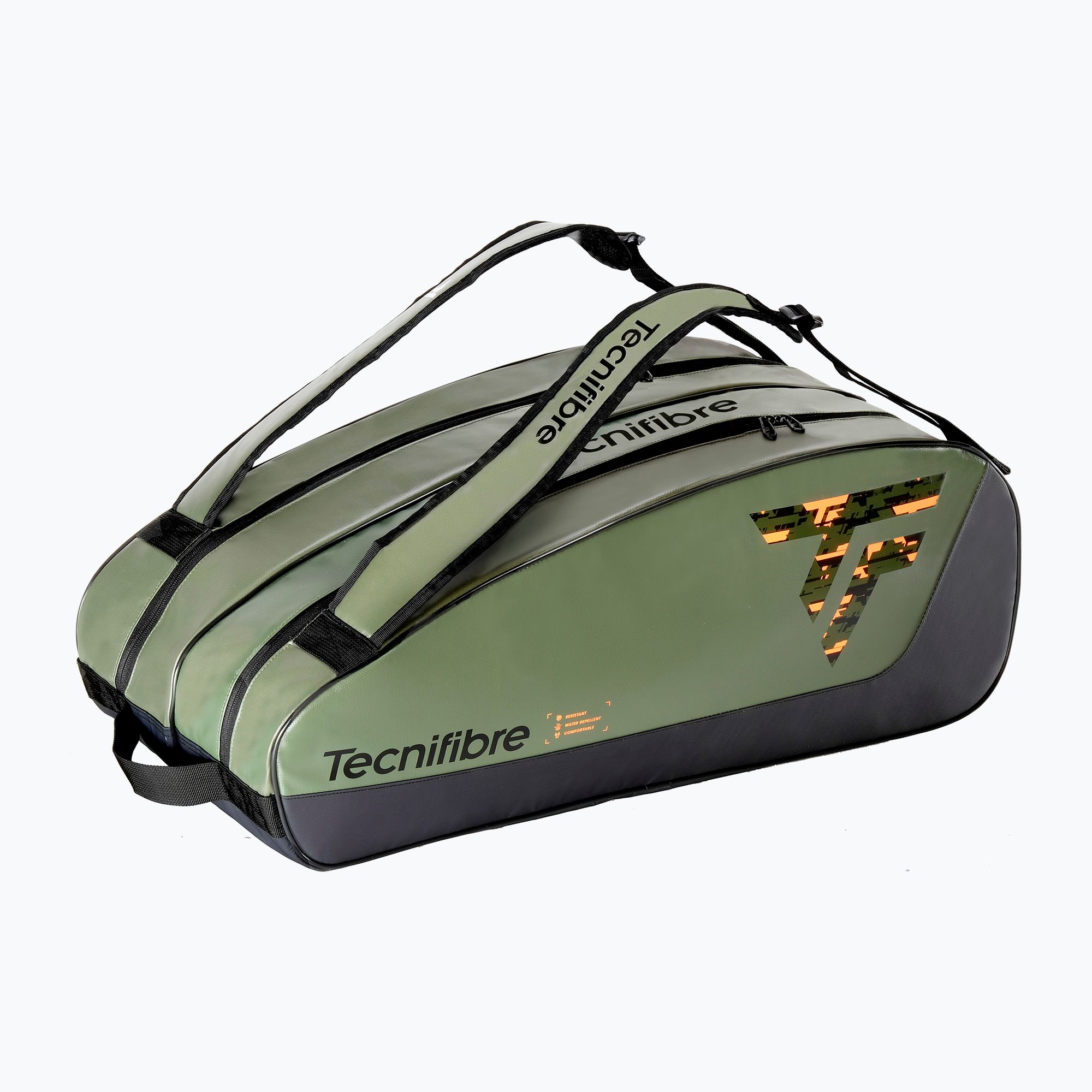 Torba tenisowa Tecnifibre Tour Endurance 12R khaki 