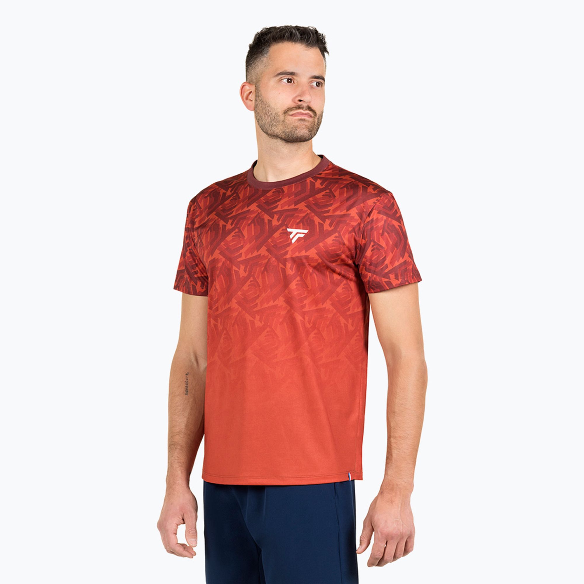 Koszulka tenisowa męska Tecnifibre X-Loop Tee clay 