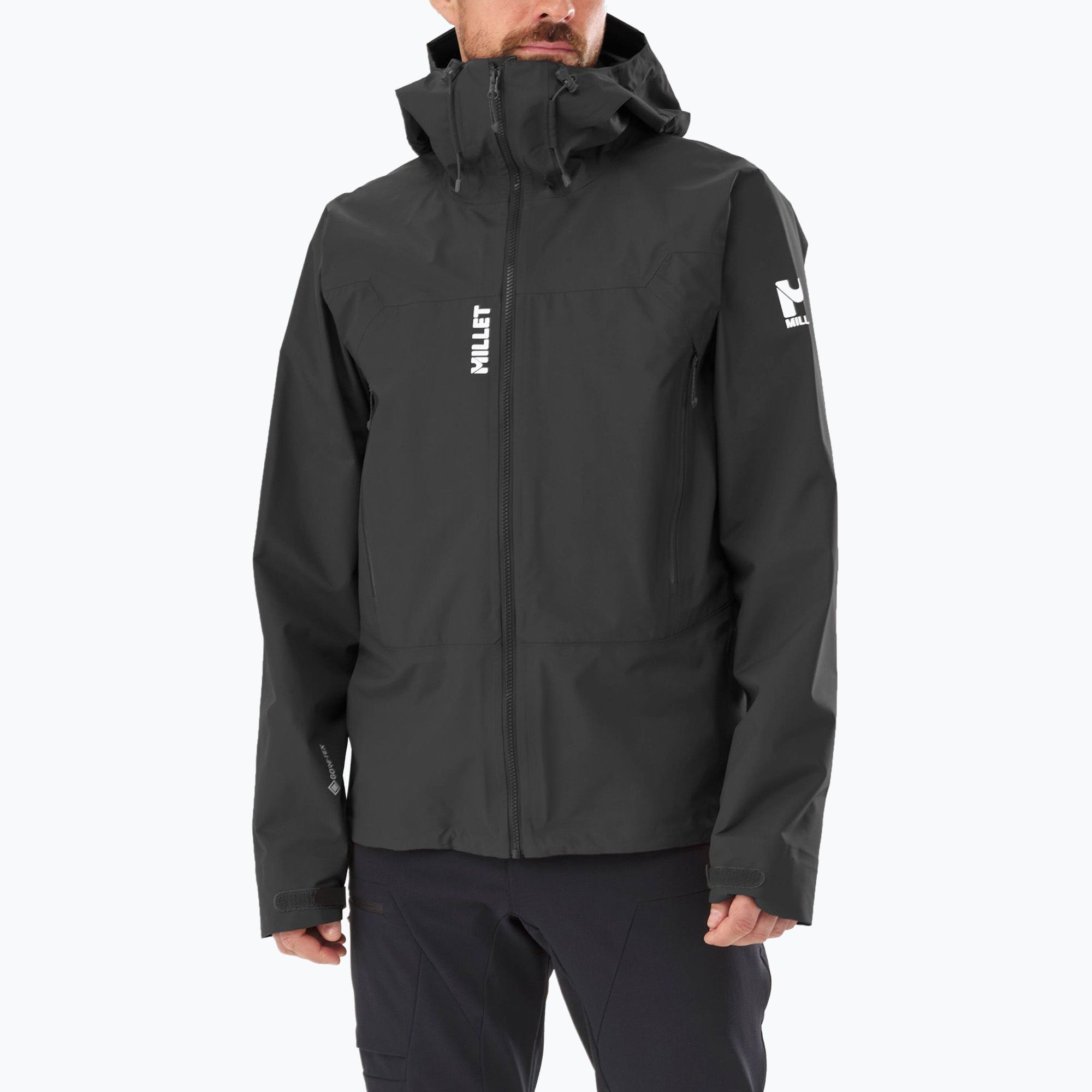 Kurtka przeciwdeszczowa męska Millet Kamet Light GTX noir/ noir 