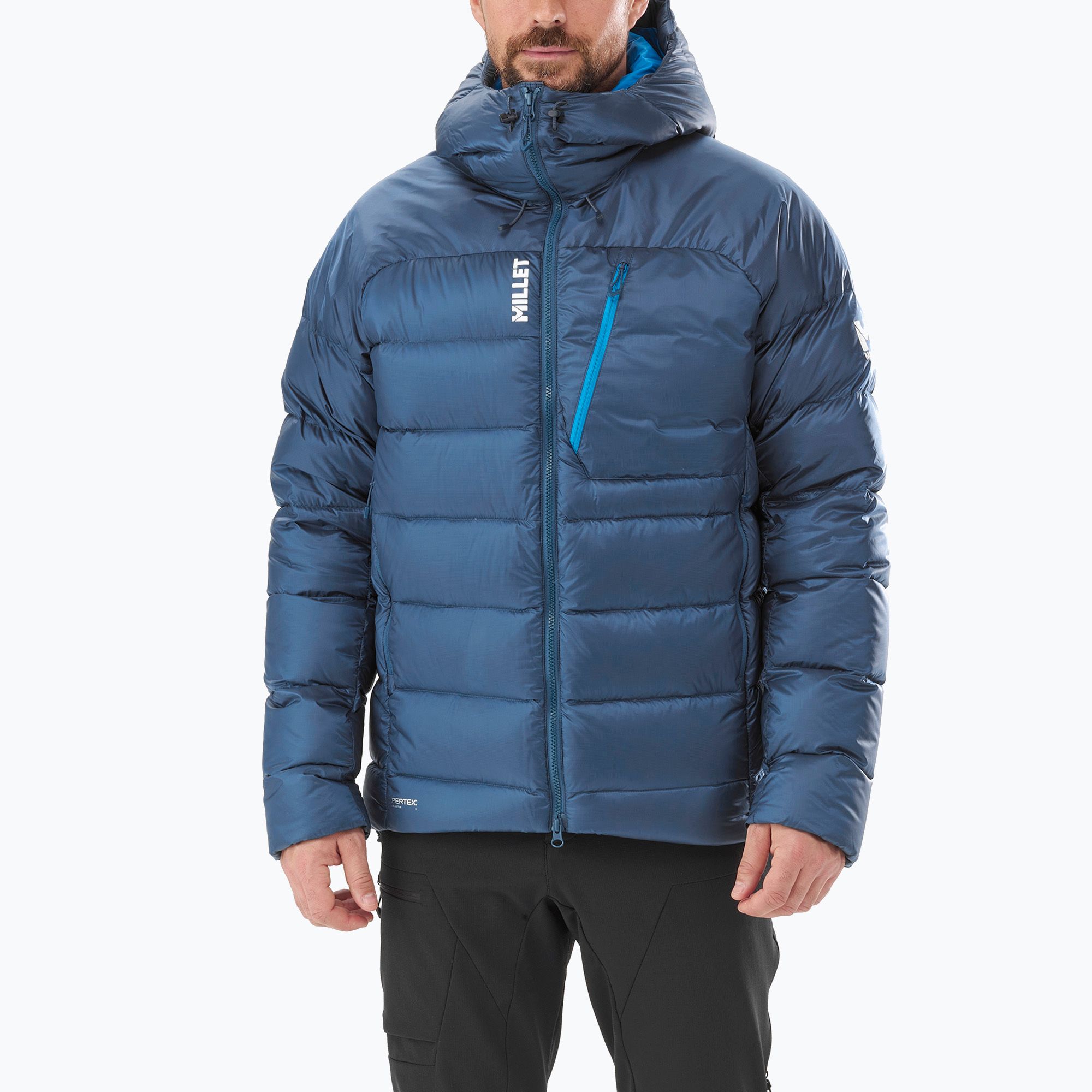 Kurtka puchowa męska Millet Magma Down dark denim 