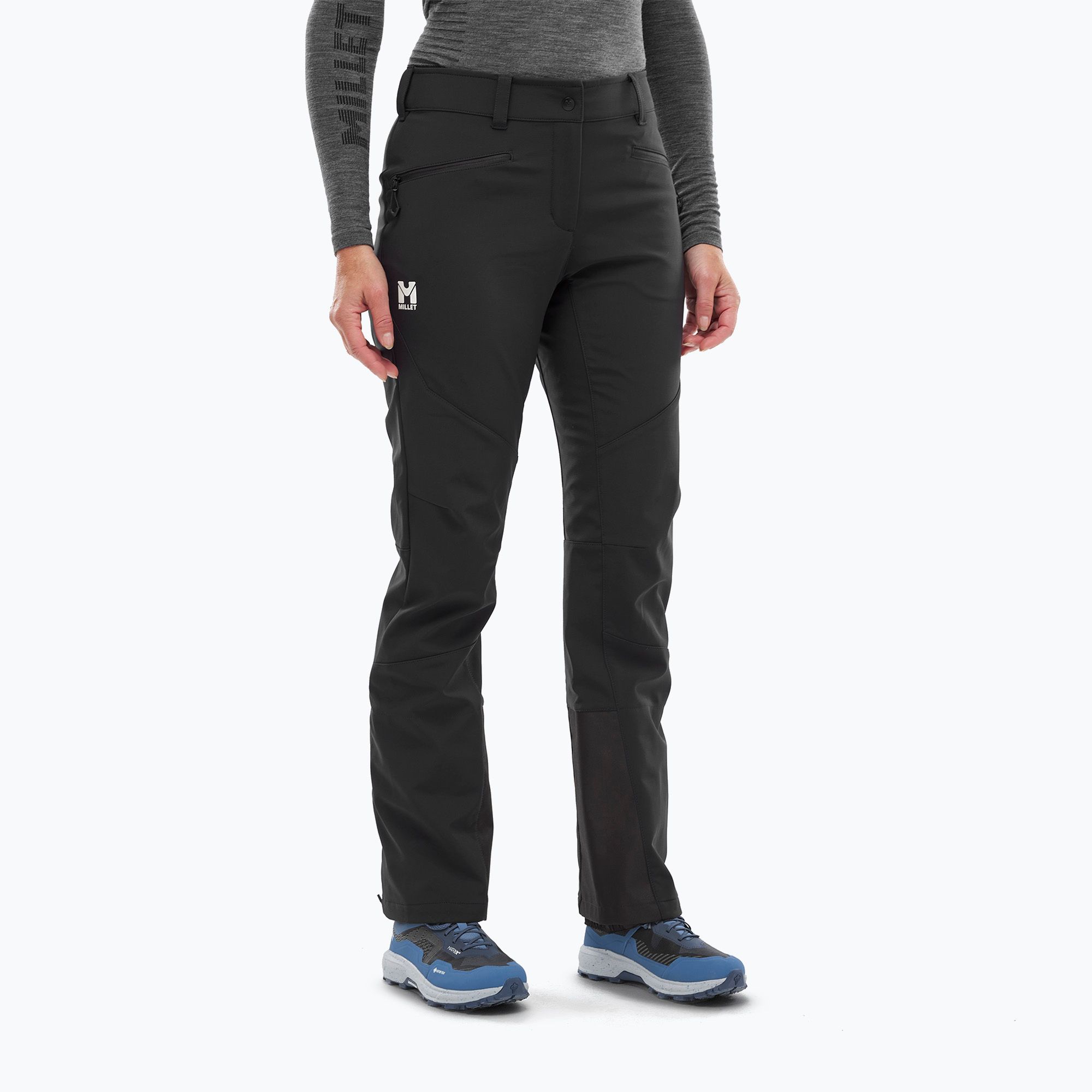 Spodnie turystyczne damskie Millet Magma black/ noir 