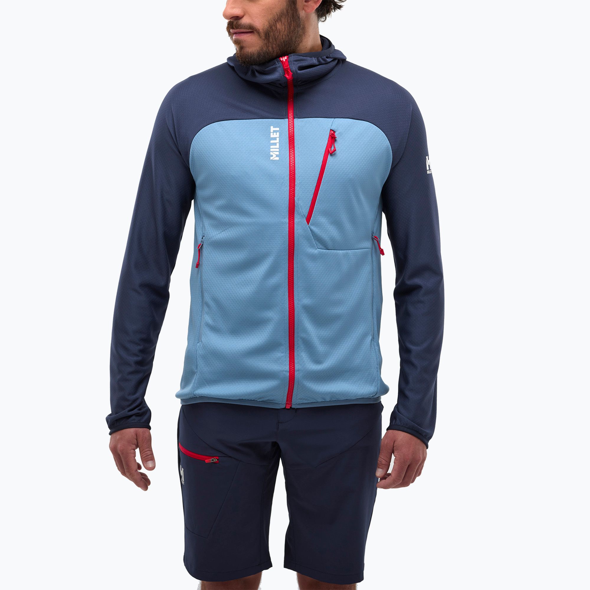 Bluza trekkingowa męska Millet Lokka Hoodie III coronet blue/saphir 