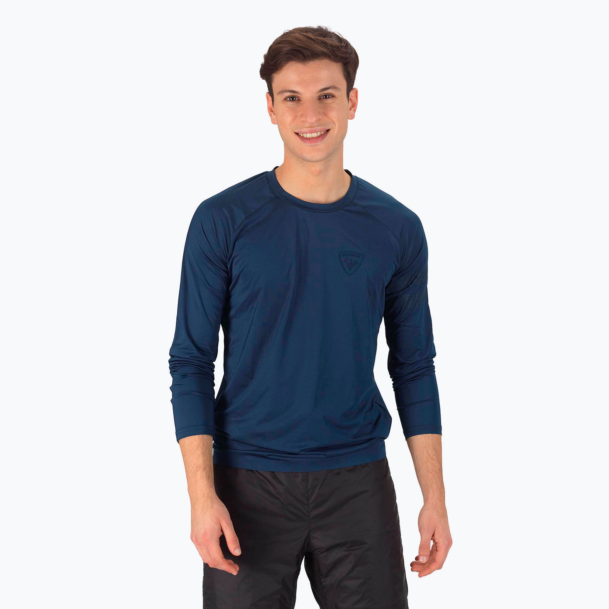 Longsleeve trekkingowy męski Rossignol SKPR dark navy 