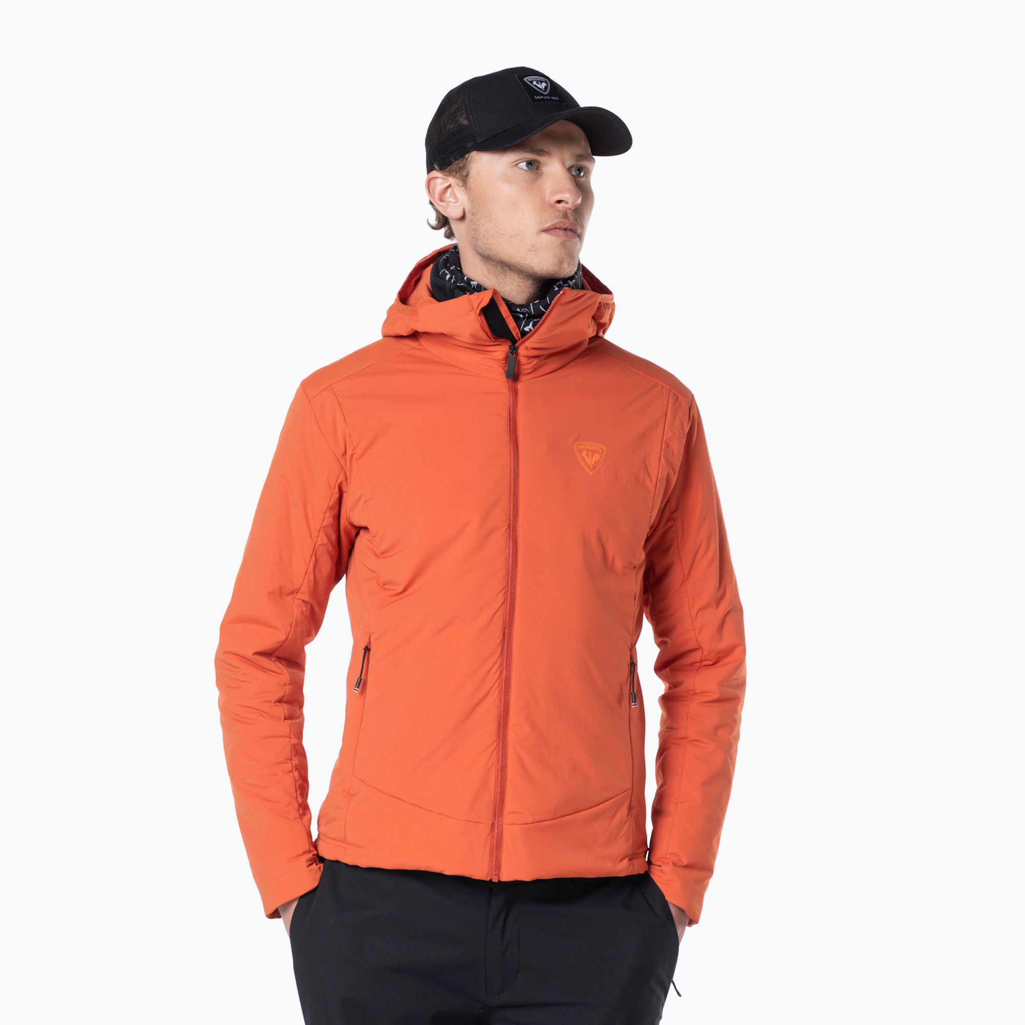 Kurtka ocieplana męska Rossignol Opside Hoodie tan 