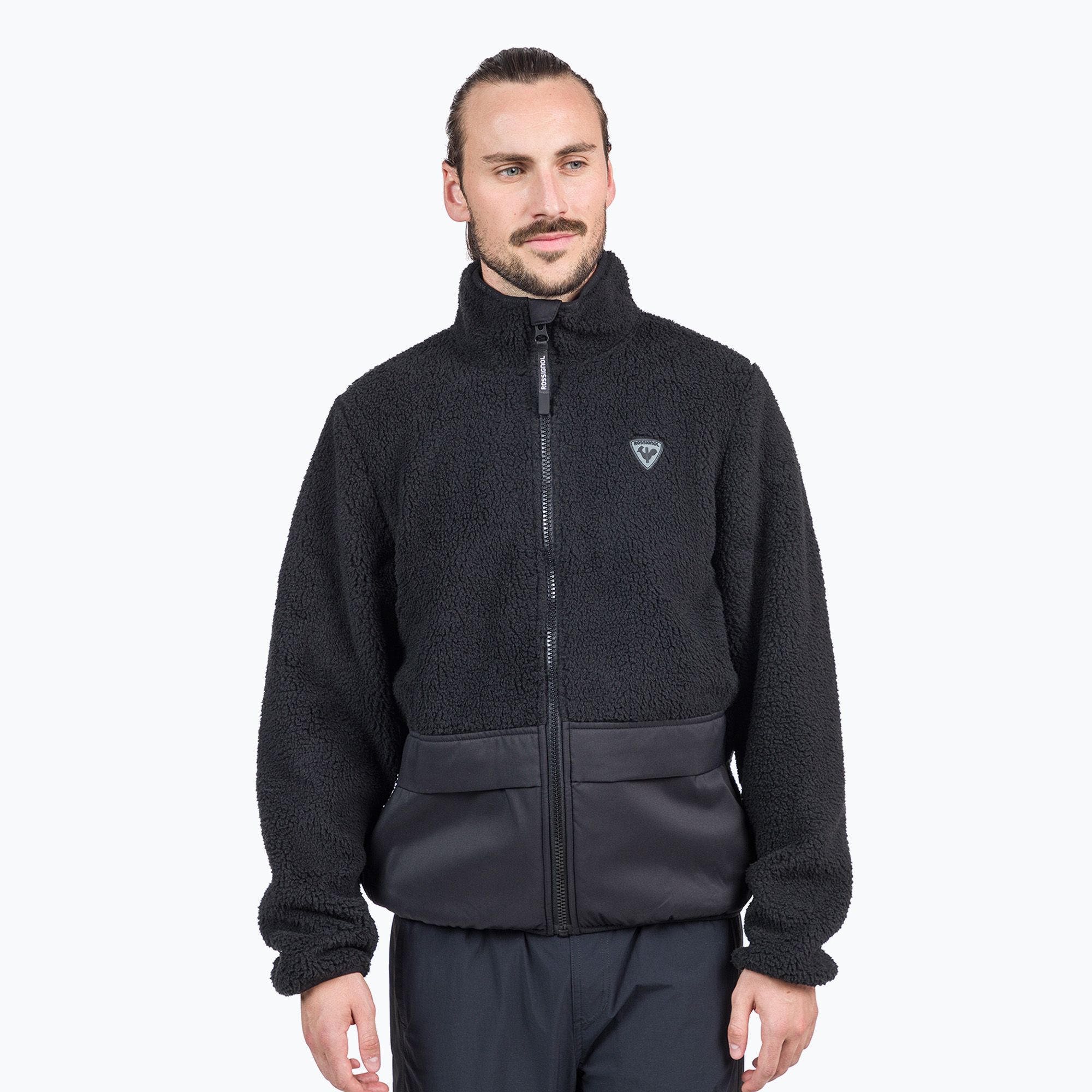 Bluza męska Rossignol Fleece Sweat black 
