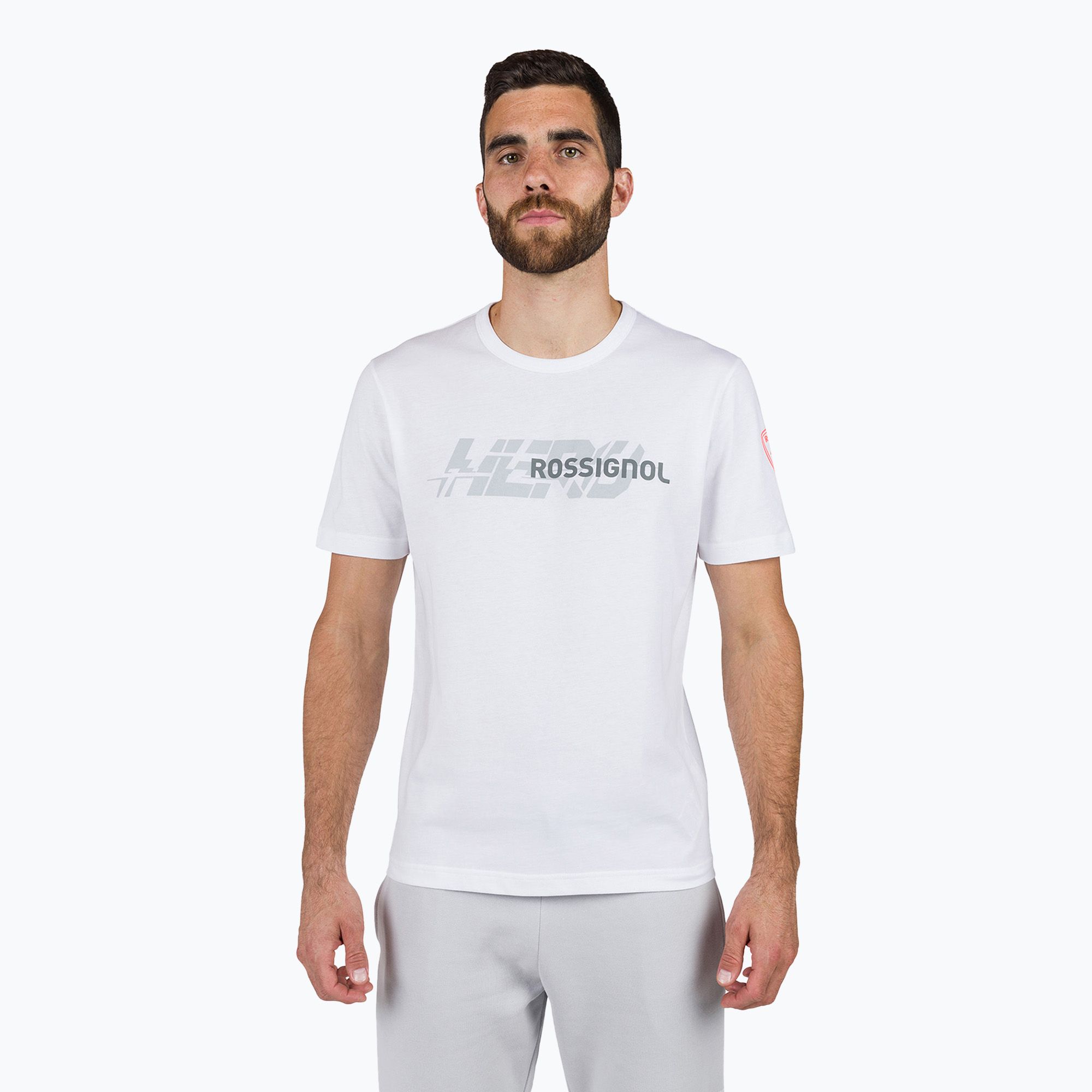 Koszulka męska Rossignol New Hero Graphic Tee white 