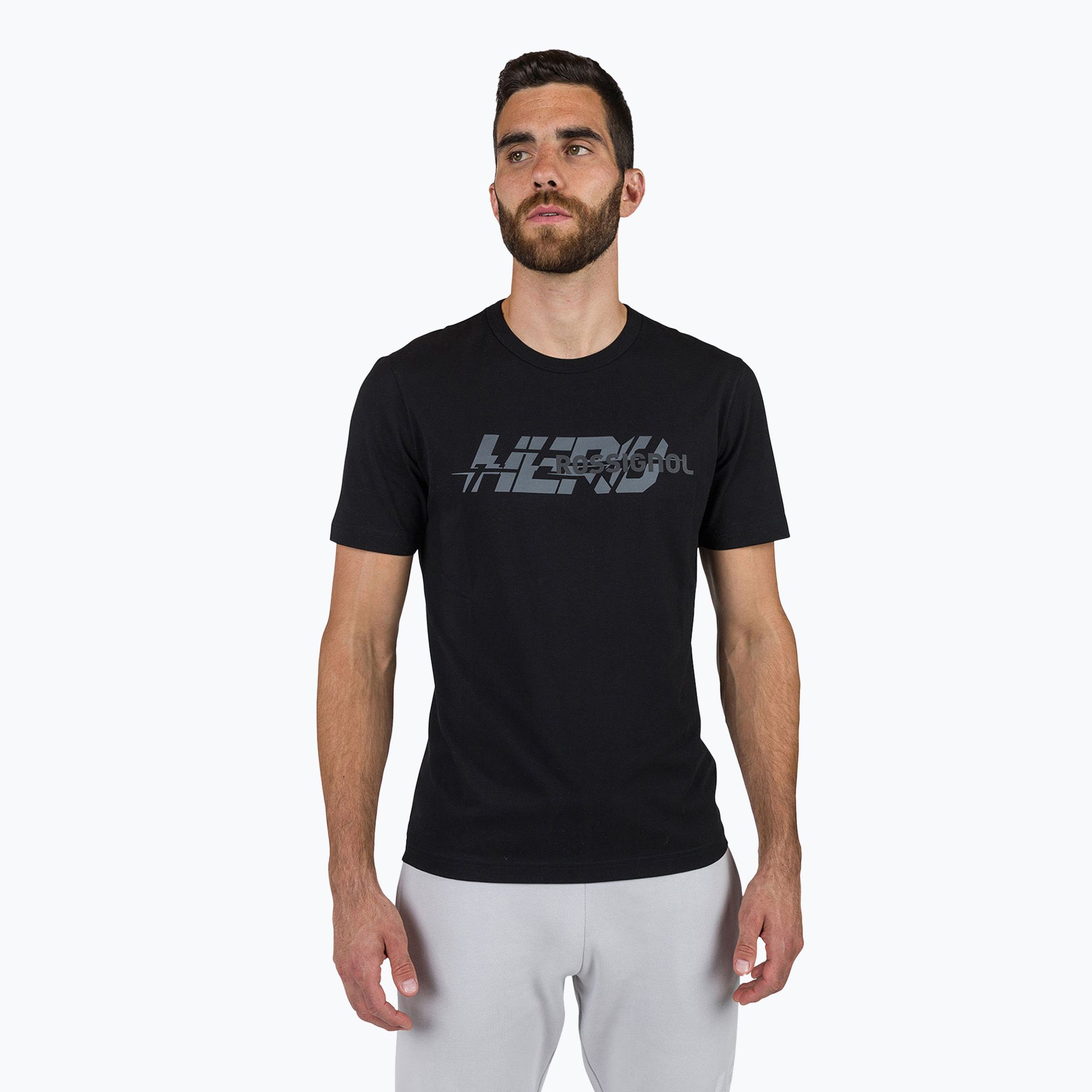 Koszulka męska Rossignol New Hero Graphic Tee black 