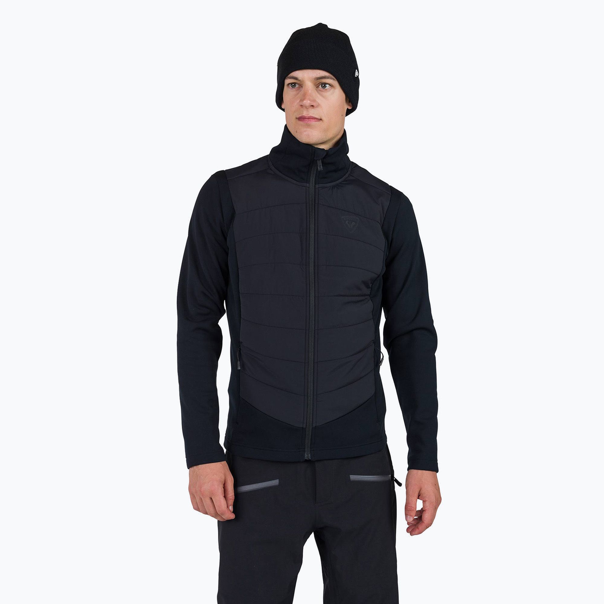 Kurtka hybrydowa męska Rossignol Classique Hybrid Clim Fz black 