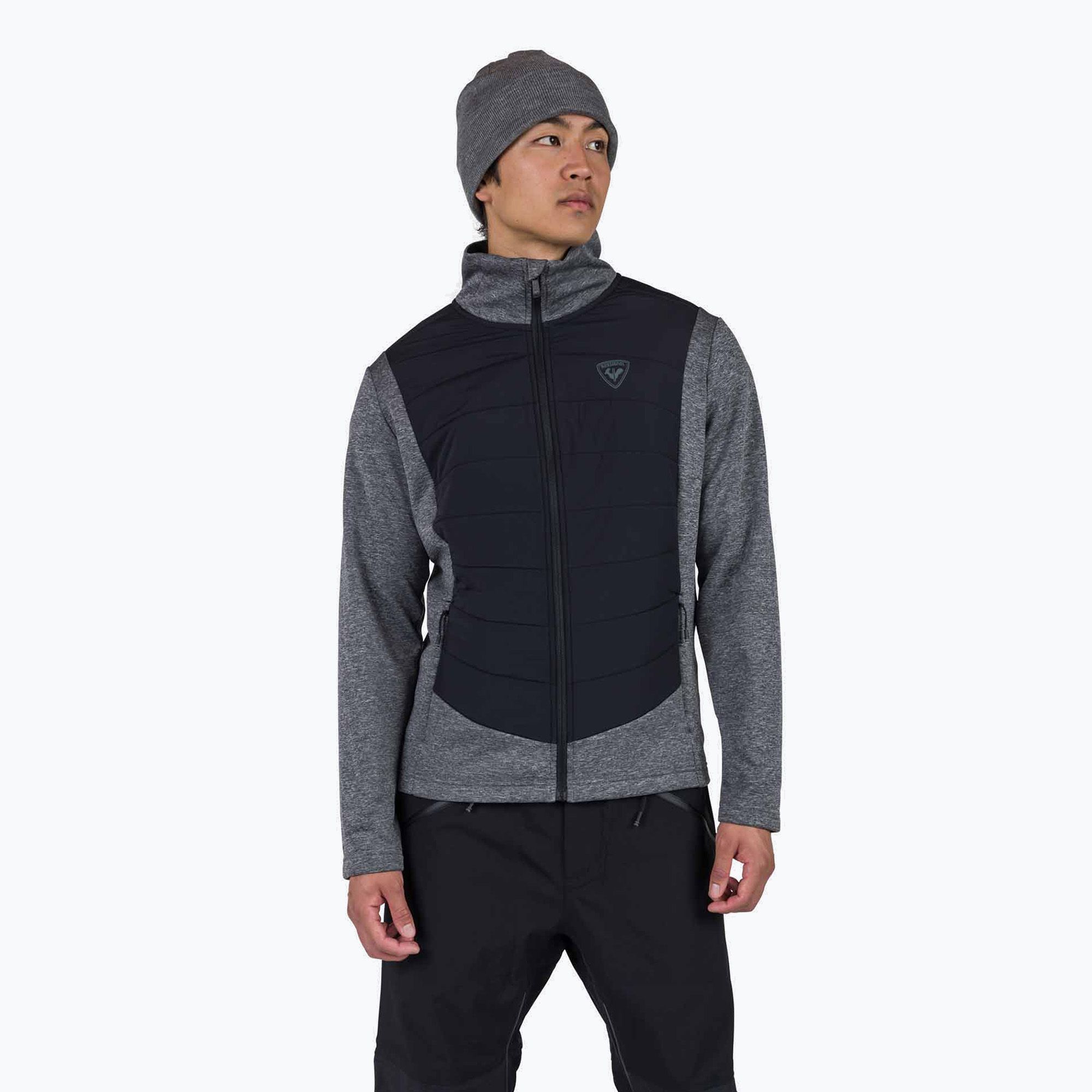 Kurtka hybrydowa męska Rossignol Classique Hybrid Clim Fz gray 