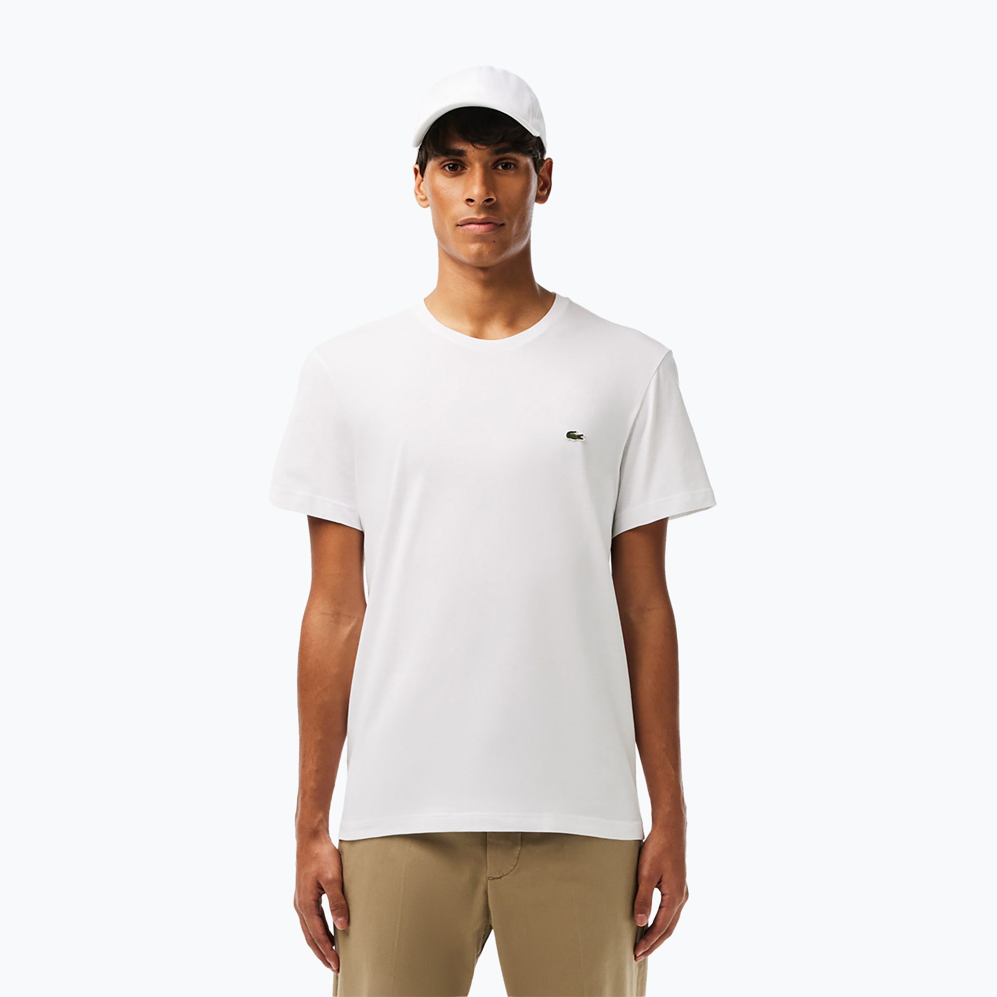 Koszulka męska Lacoste TH2038 whitte 