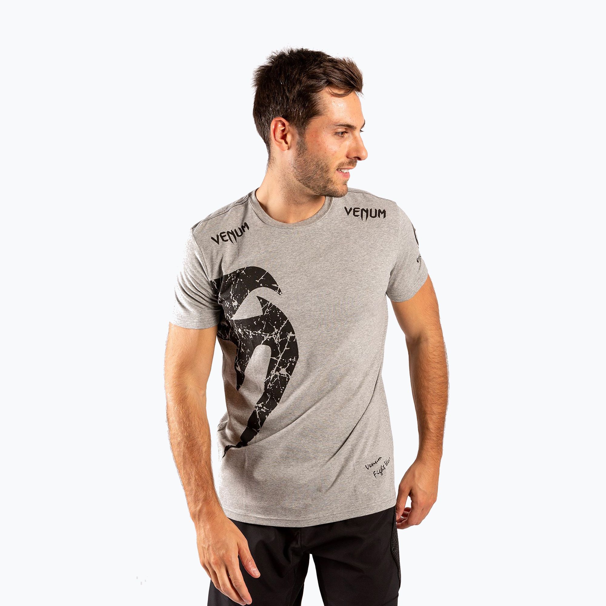 T-shirt męski Venum Giant szary EU-VENUM-1324 