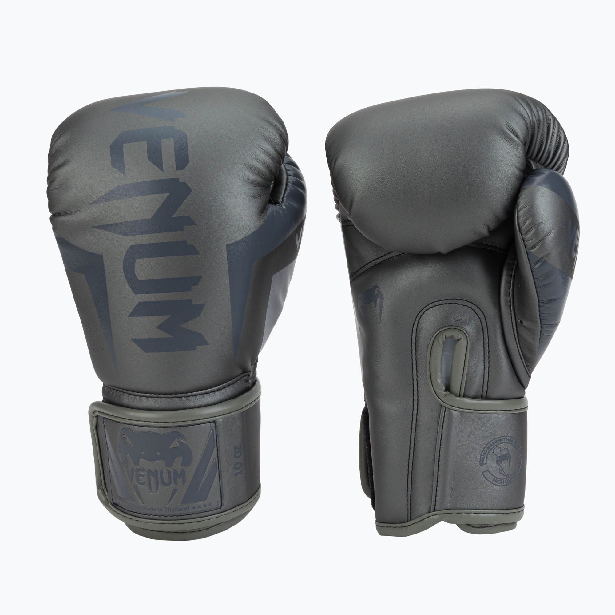 Rękawice bokserskie Venum Elite grey/grey 