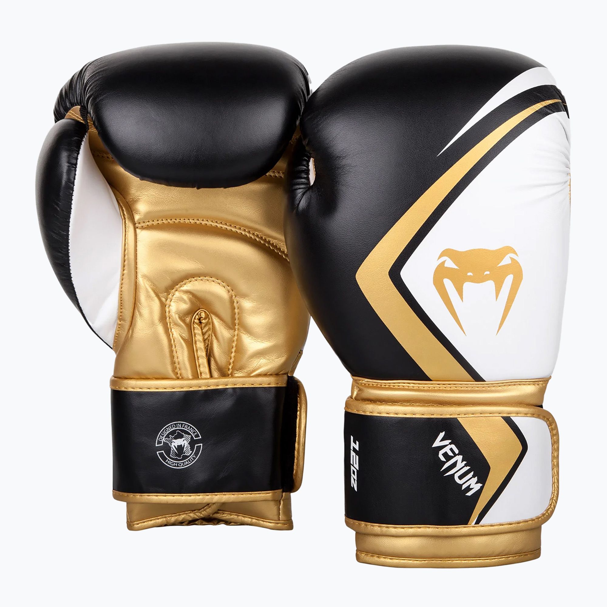 Rękawice bokserskie Venum Contender 2.0 black/white-gold 
