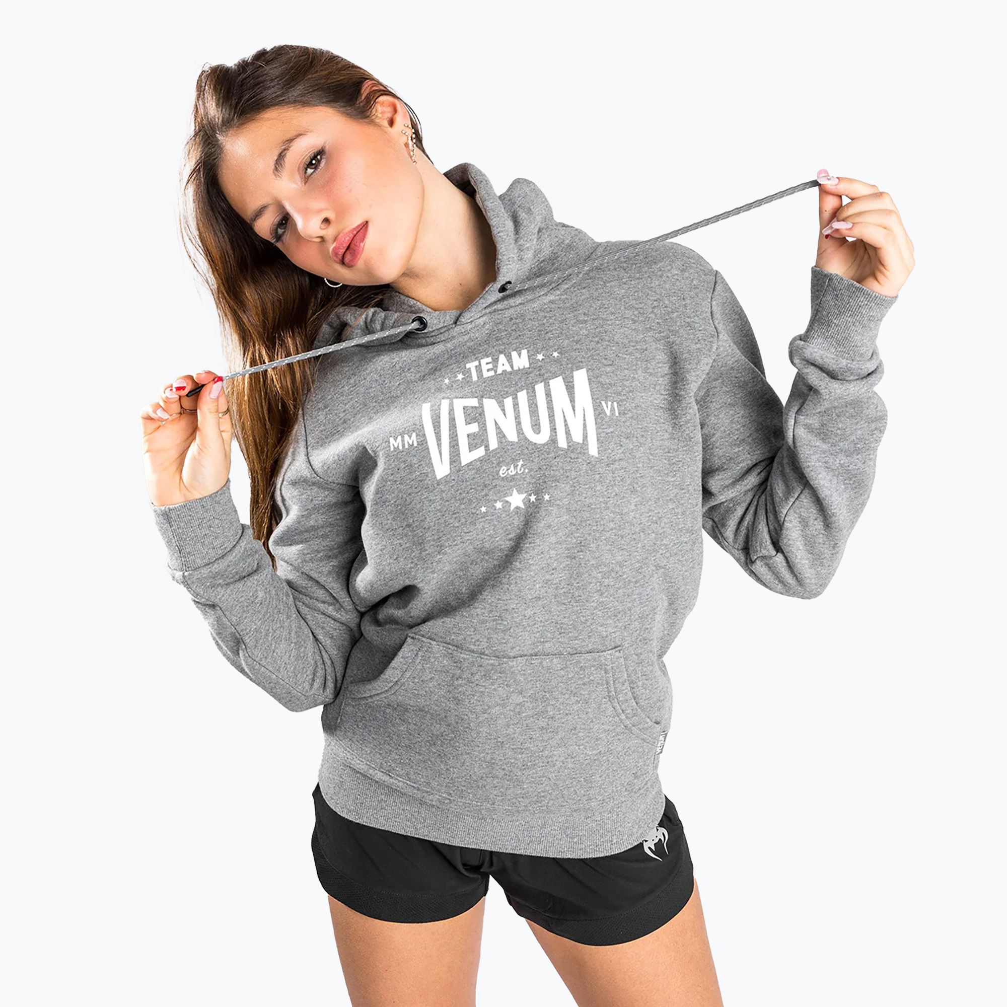 Bluza damska Venum Team 2.0 Hoodie light heather grey 