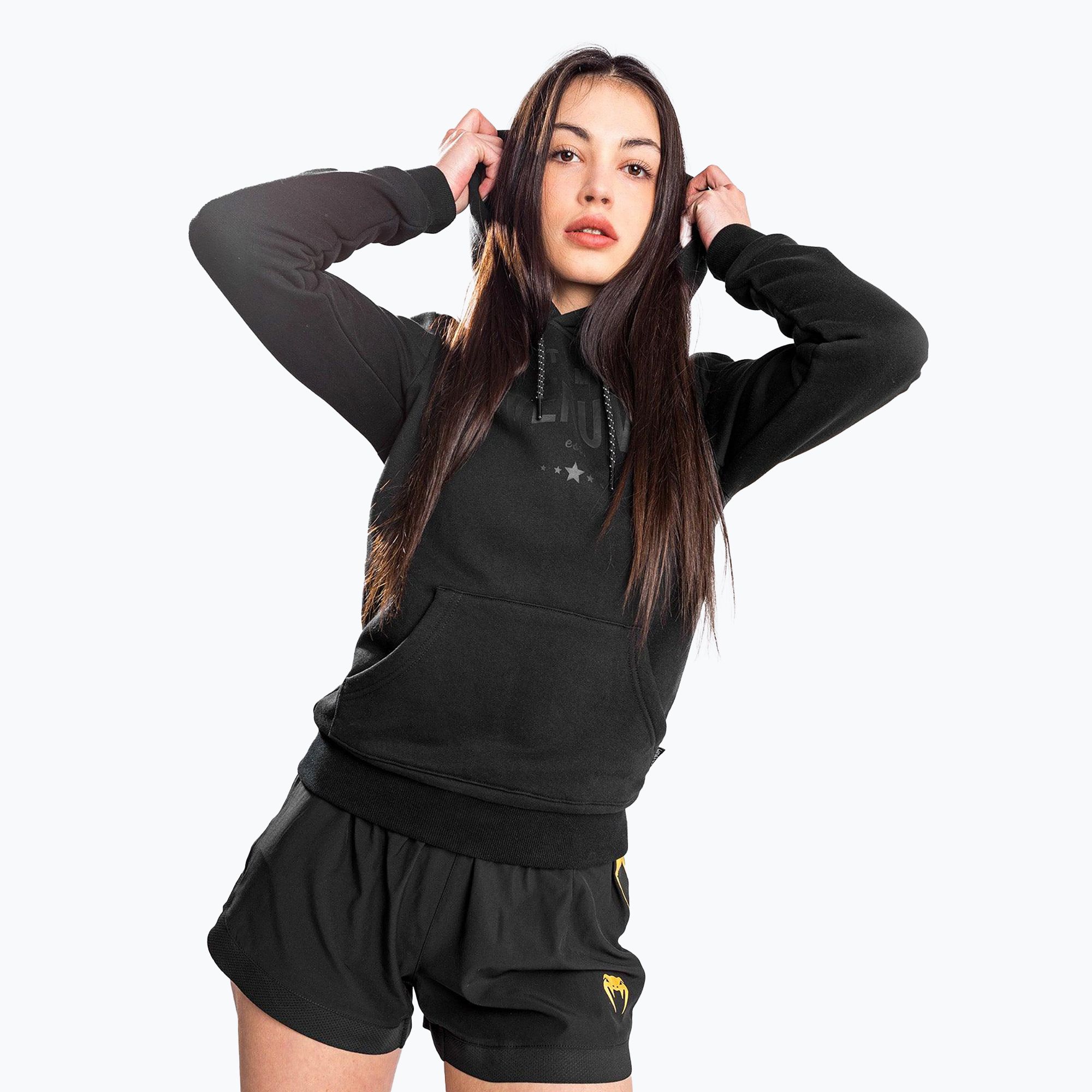 Bluza damska Venum Team 2.0 Hoodie black/black 