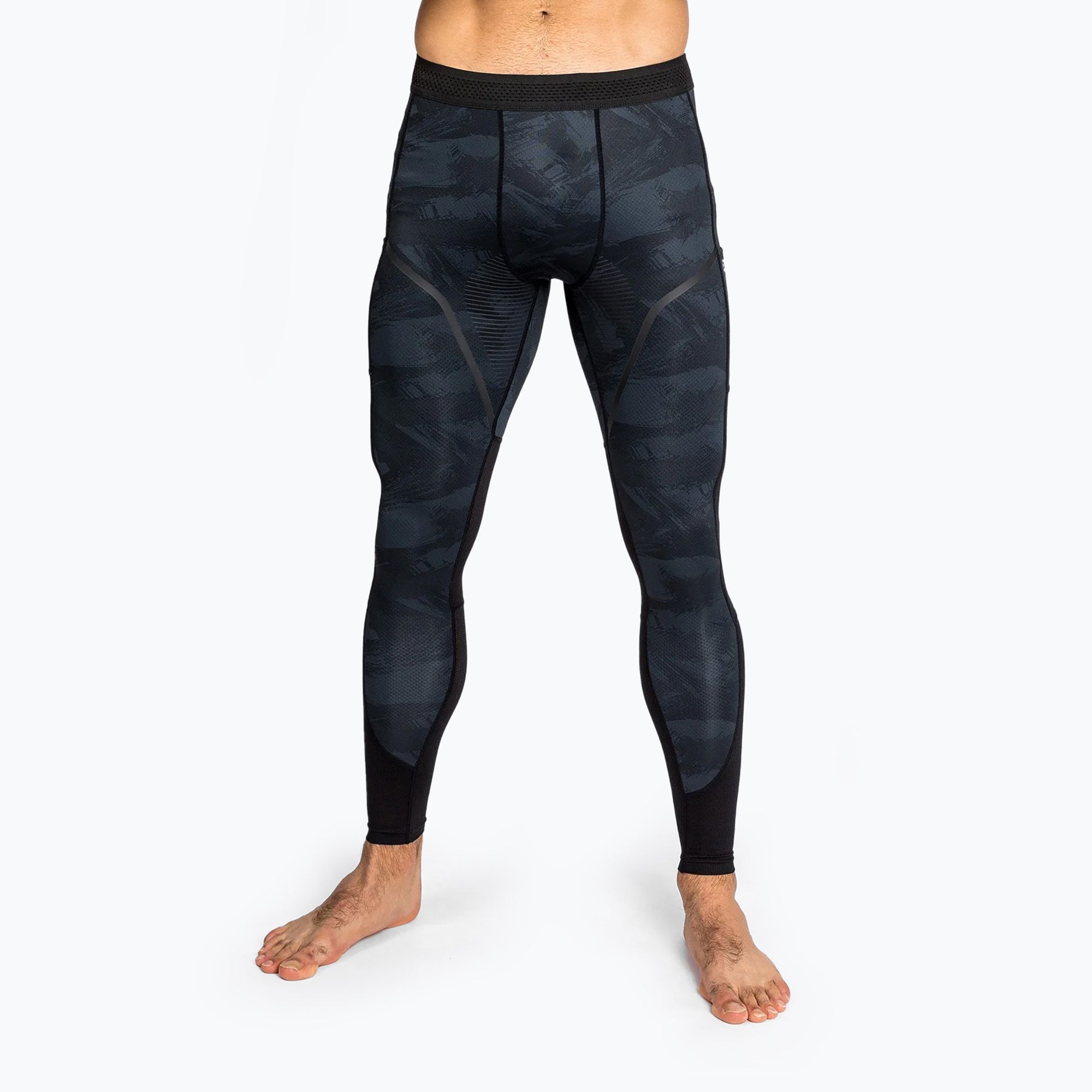Legginsy treningowe męskie Venum Electron 3.0 Spat black 