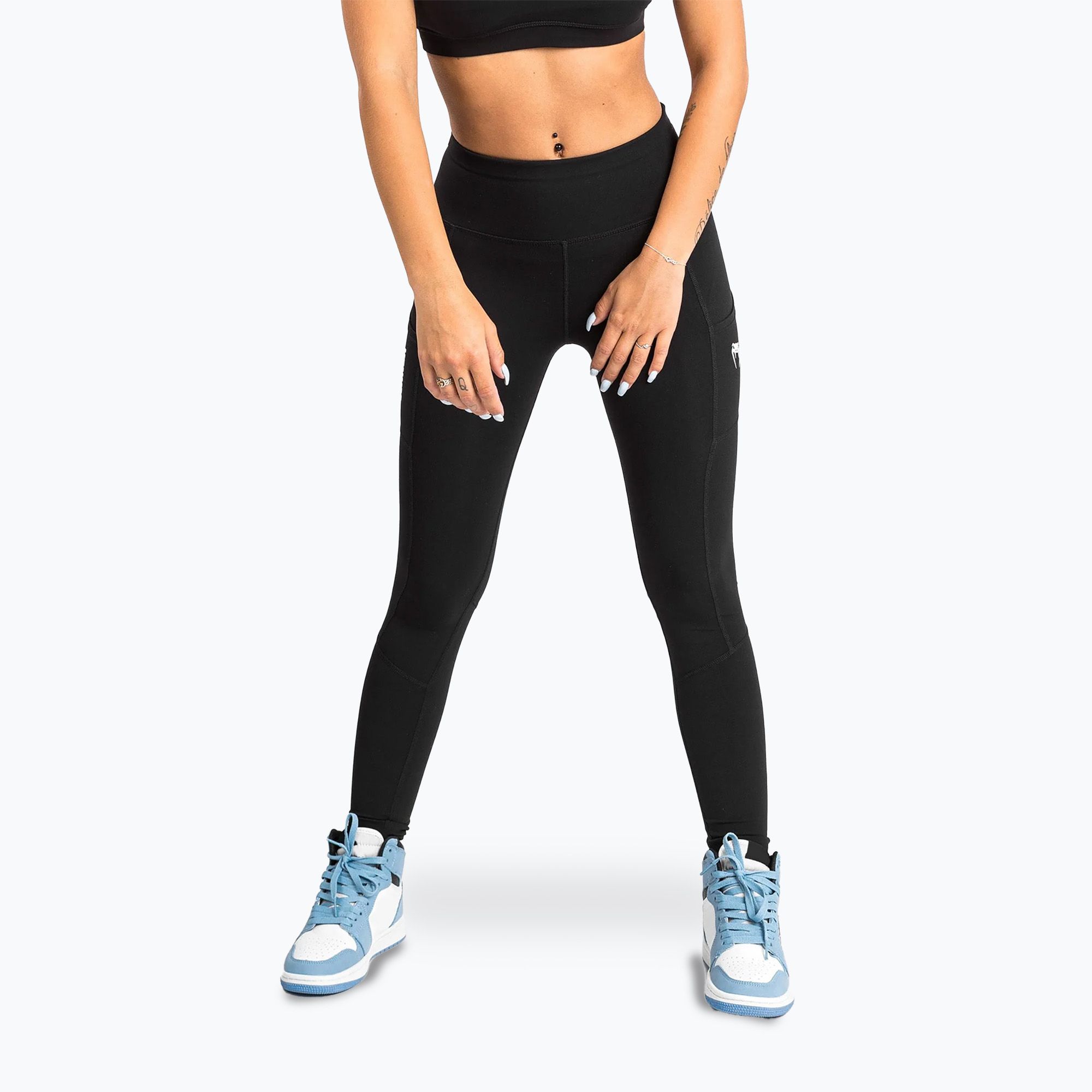 Legginsy treningowe damskie Venum Essential Performance black 