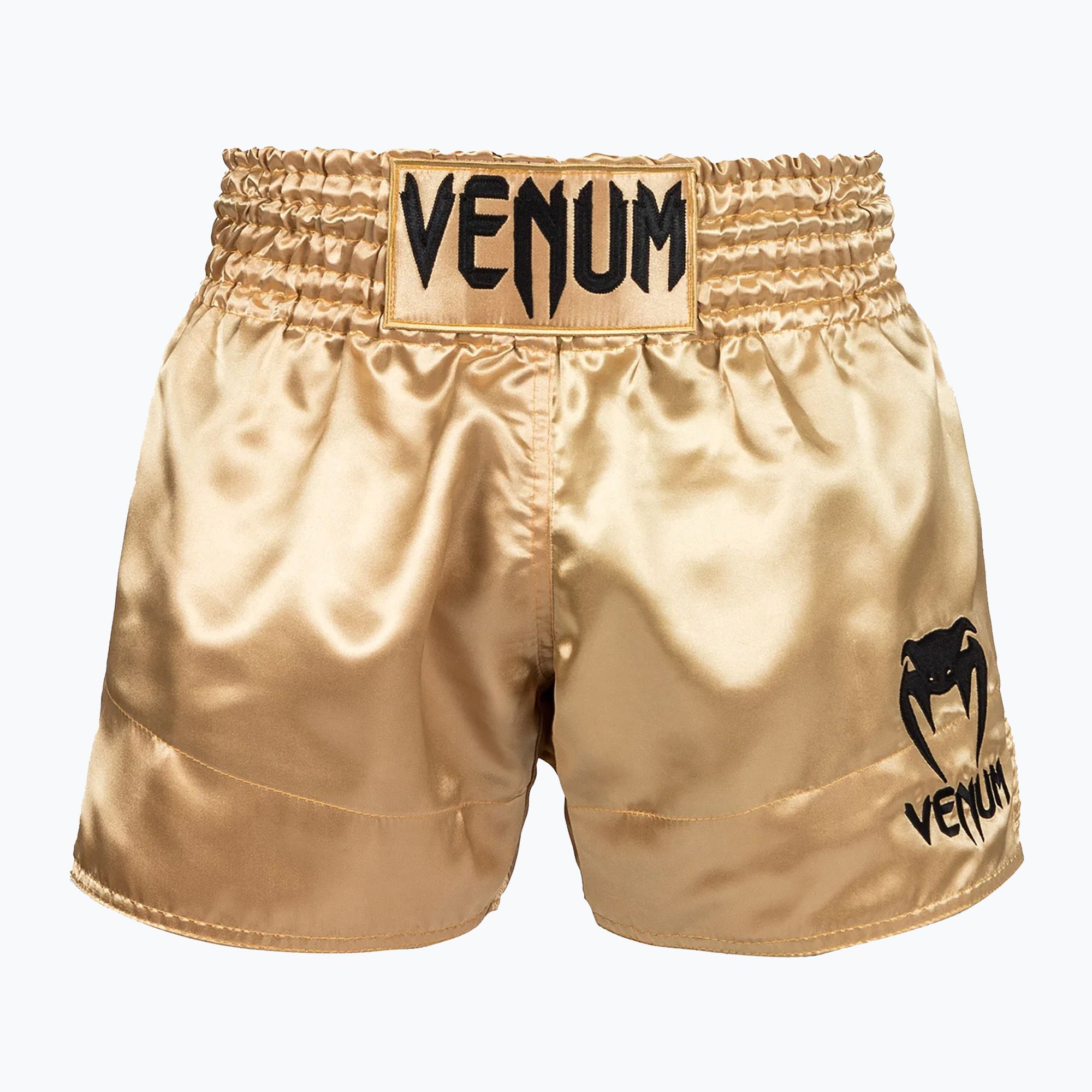 Spodenki treningowe męskie Venum Classic Muay Thai czarno-złote 03813-449 