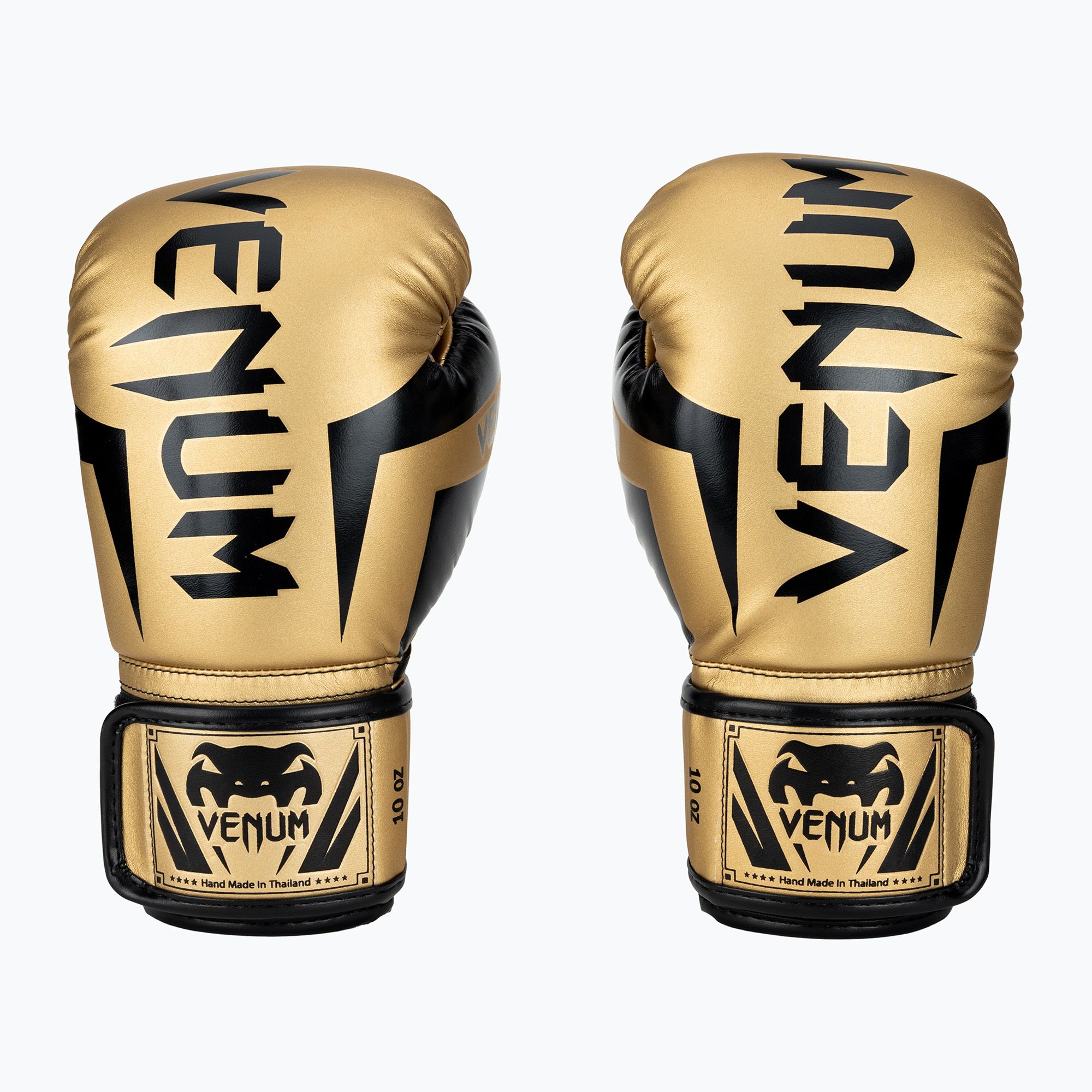 Rękawice bokserskie Venum Elite gold/black 