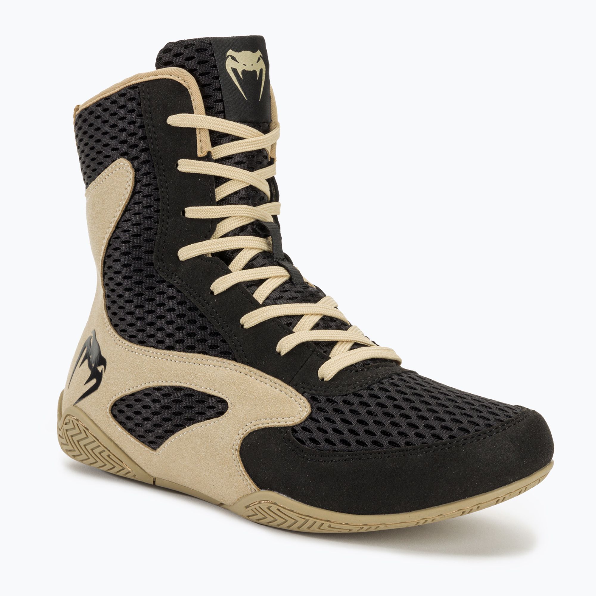 Buty bokserskie Venum Contender Boxing black/sand 