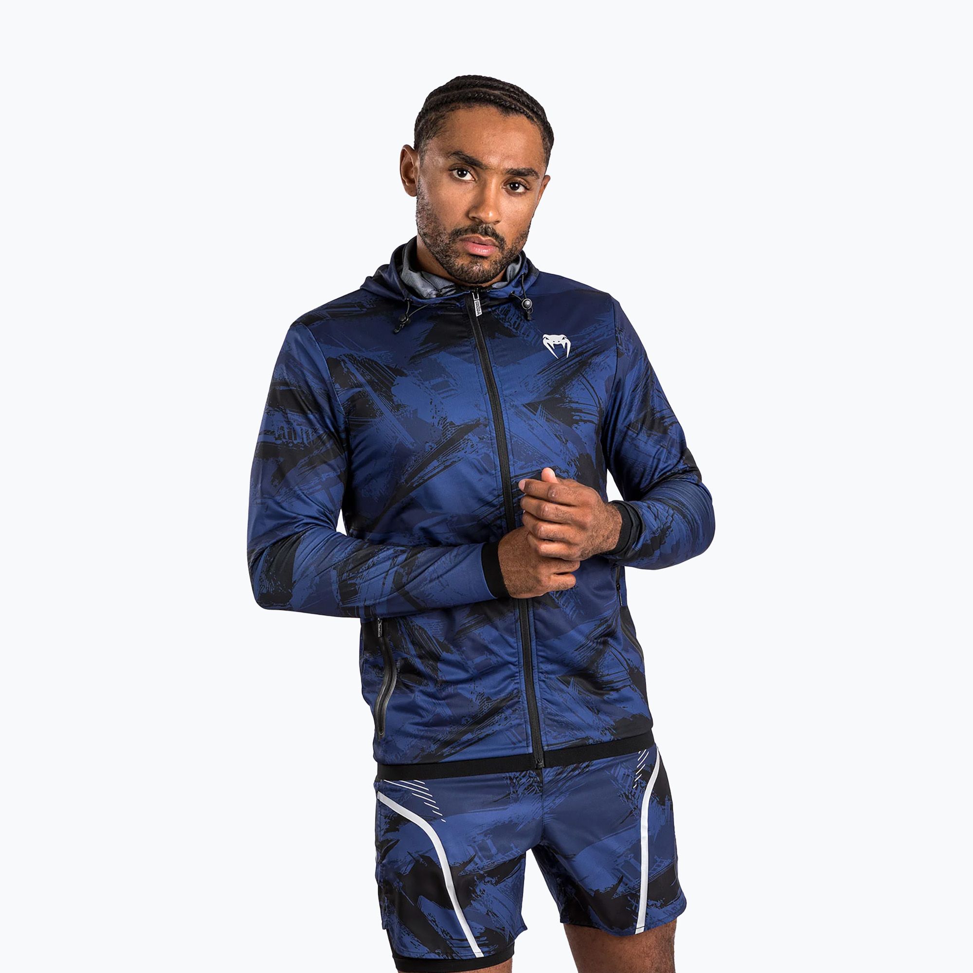 Bluza męska Venum Electron 3.0 Hoodie navy 