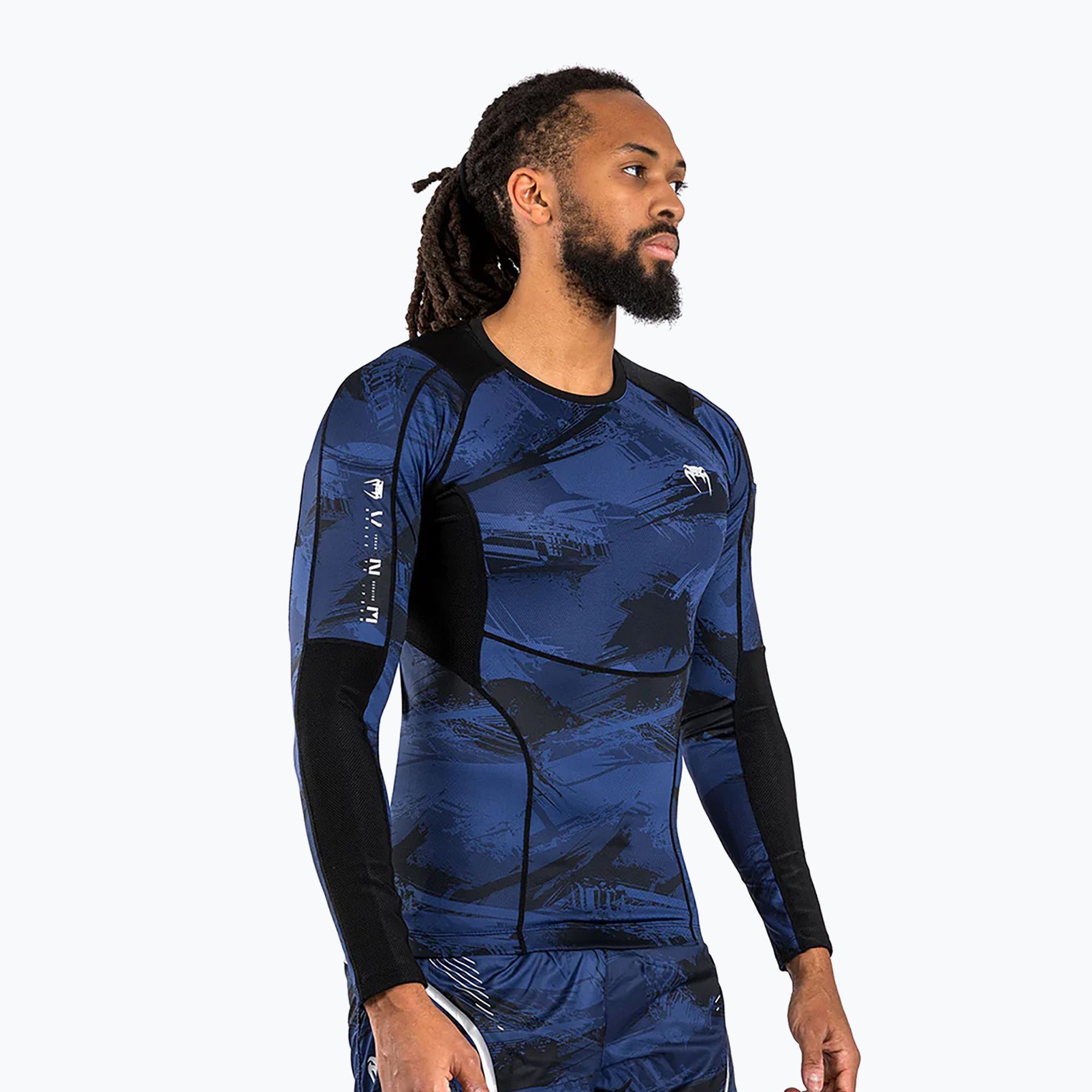 Longsleeve męski Venum Electron 3.0 Rashguard navy 