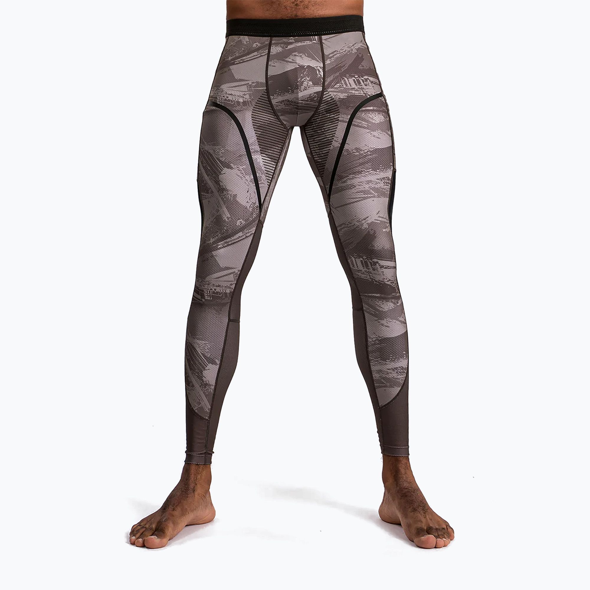 Legginsy męskie Venum Electron 3.0 Spats sand 