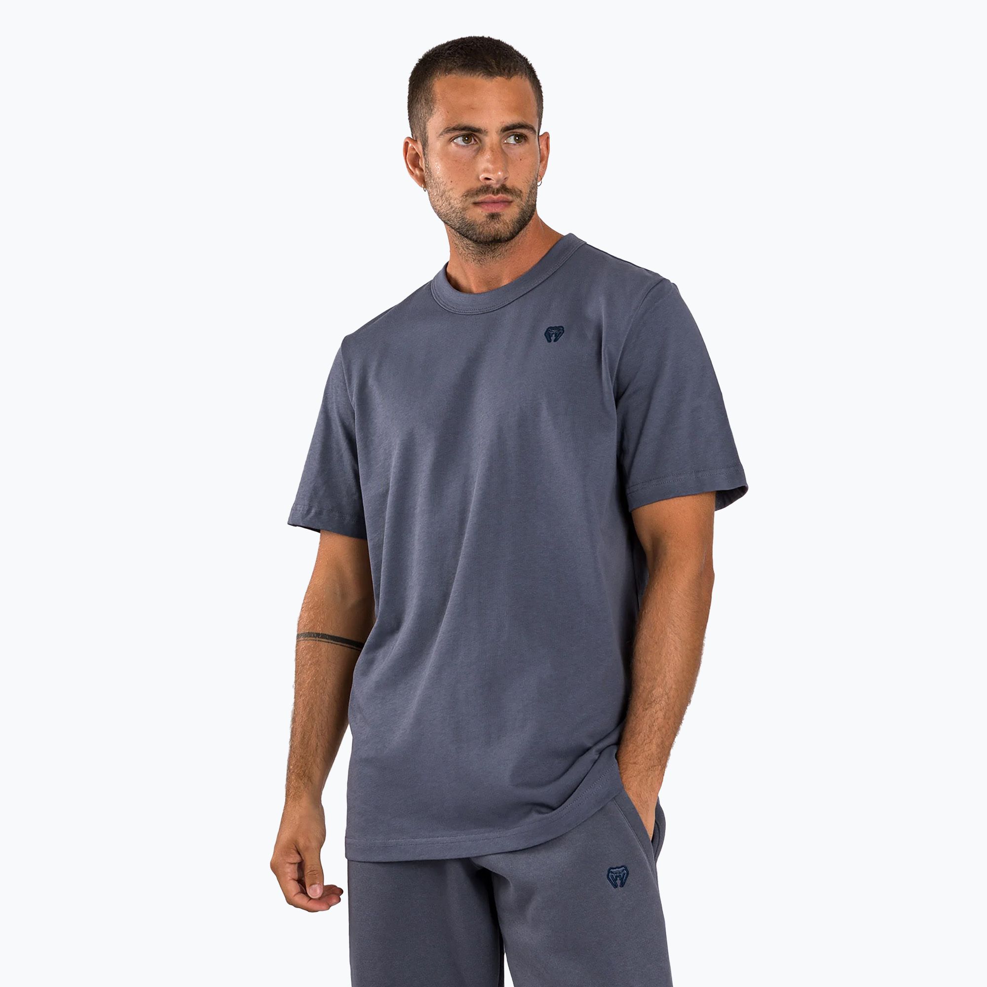 Koszulka męska Venum Silent Power navy blue 